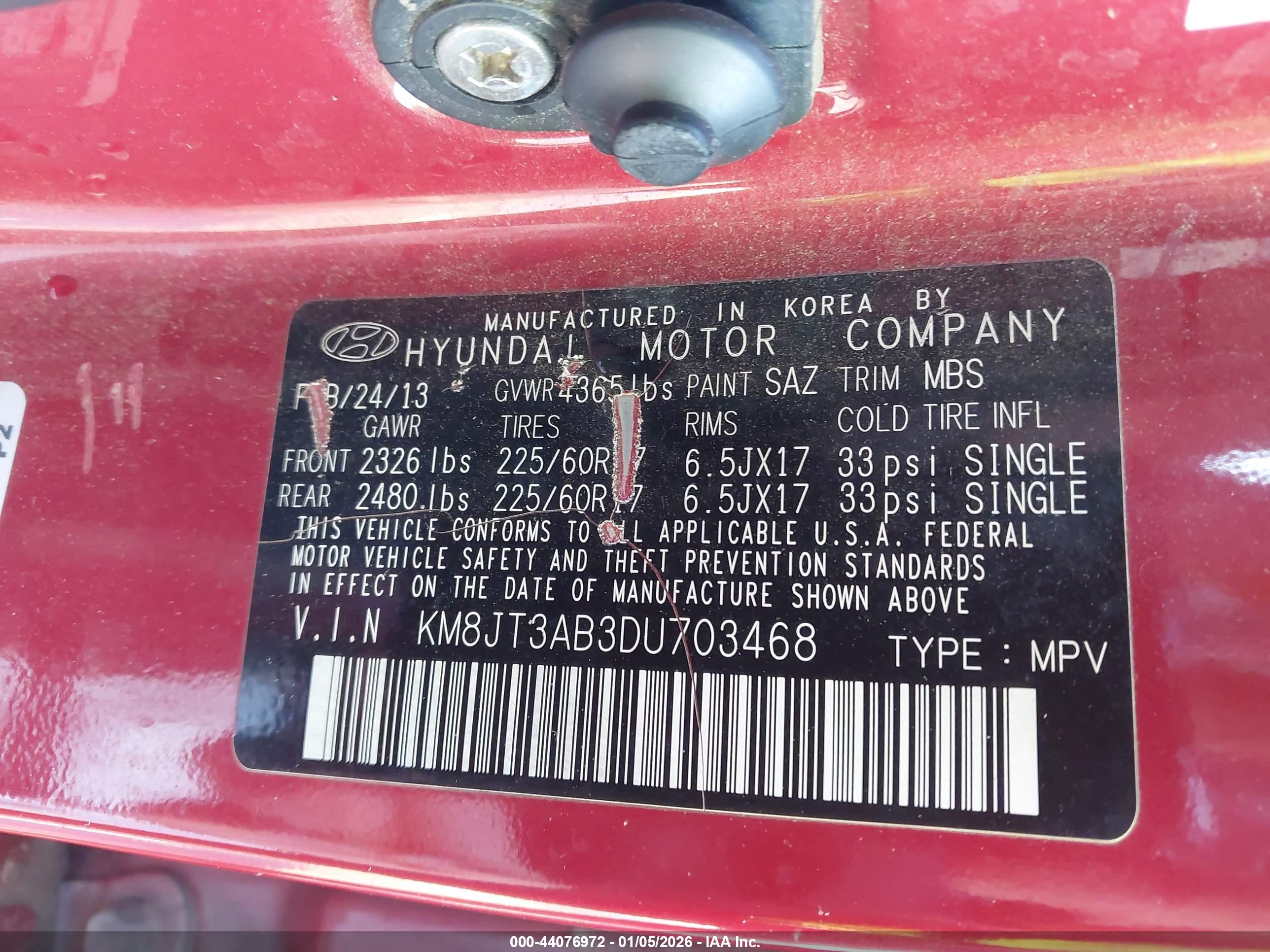HYUNDAI TUCSON image 9