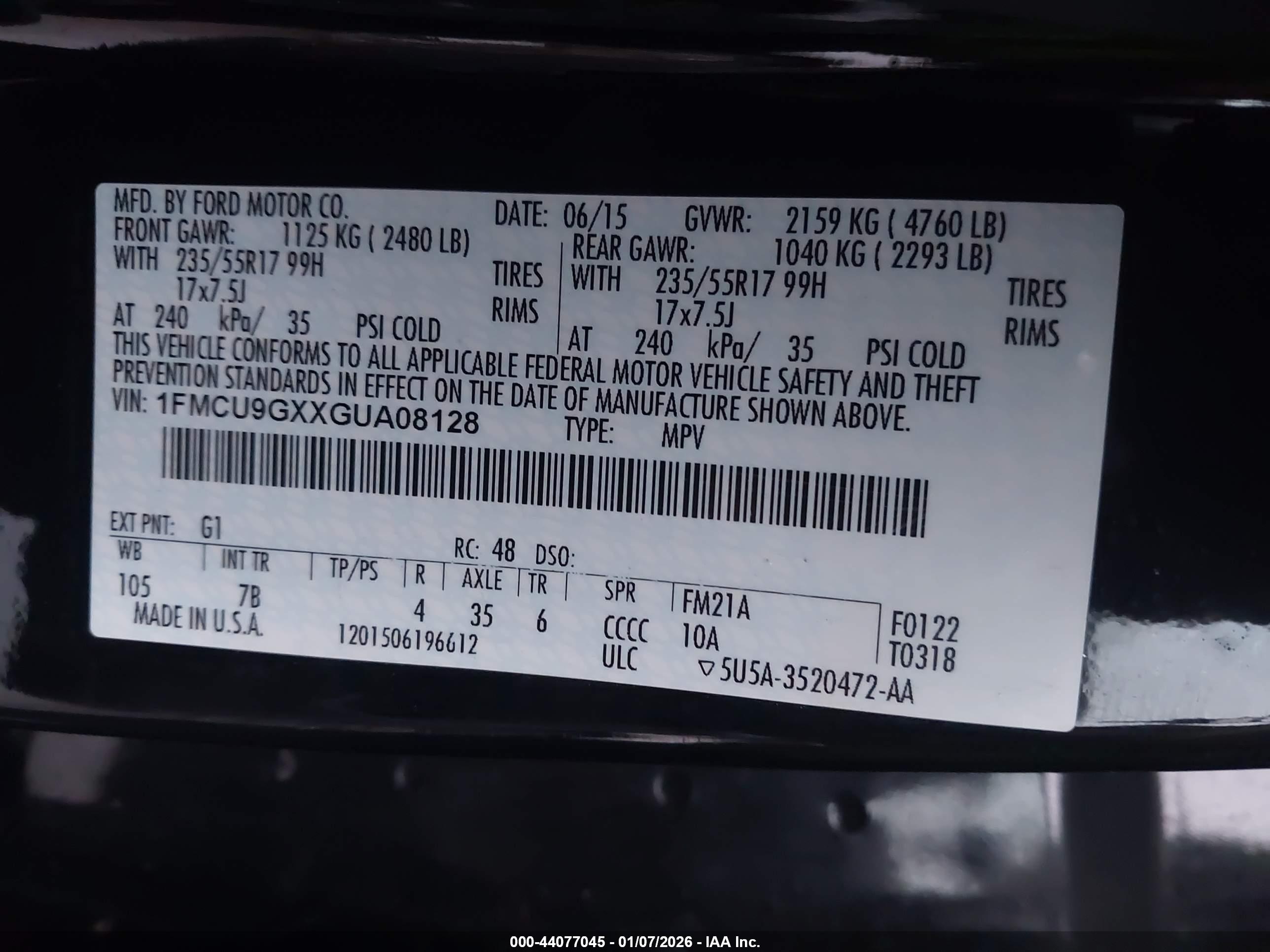 FORD ESCAPE image 9
