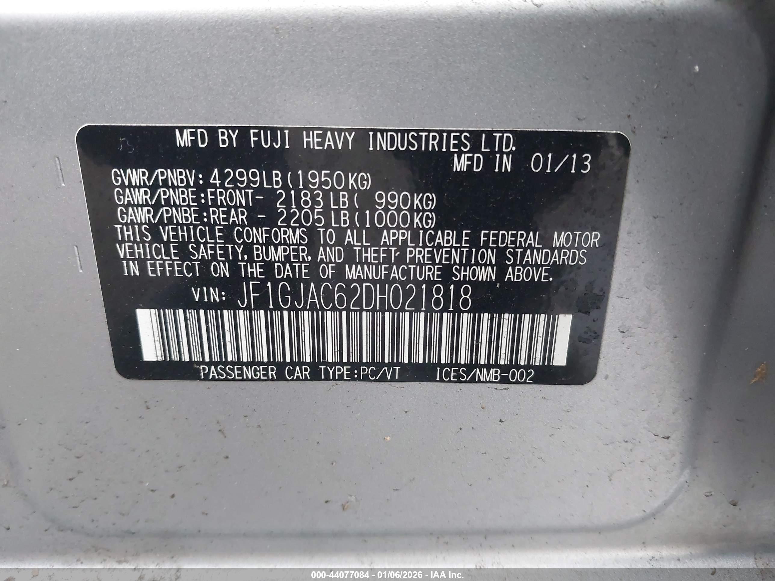 SUBARU IMPREZA image 9