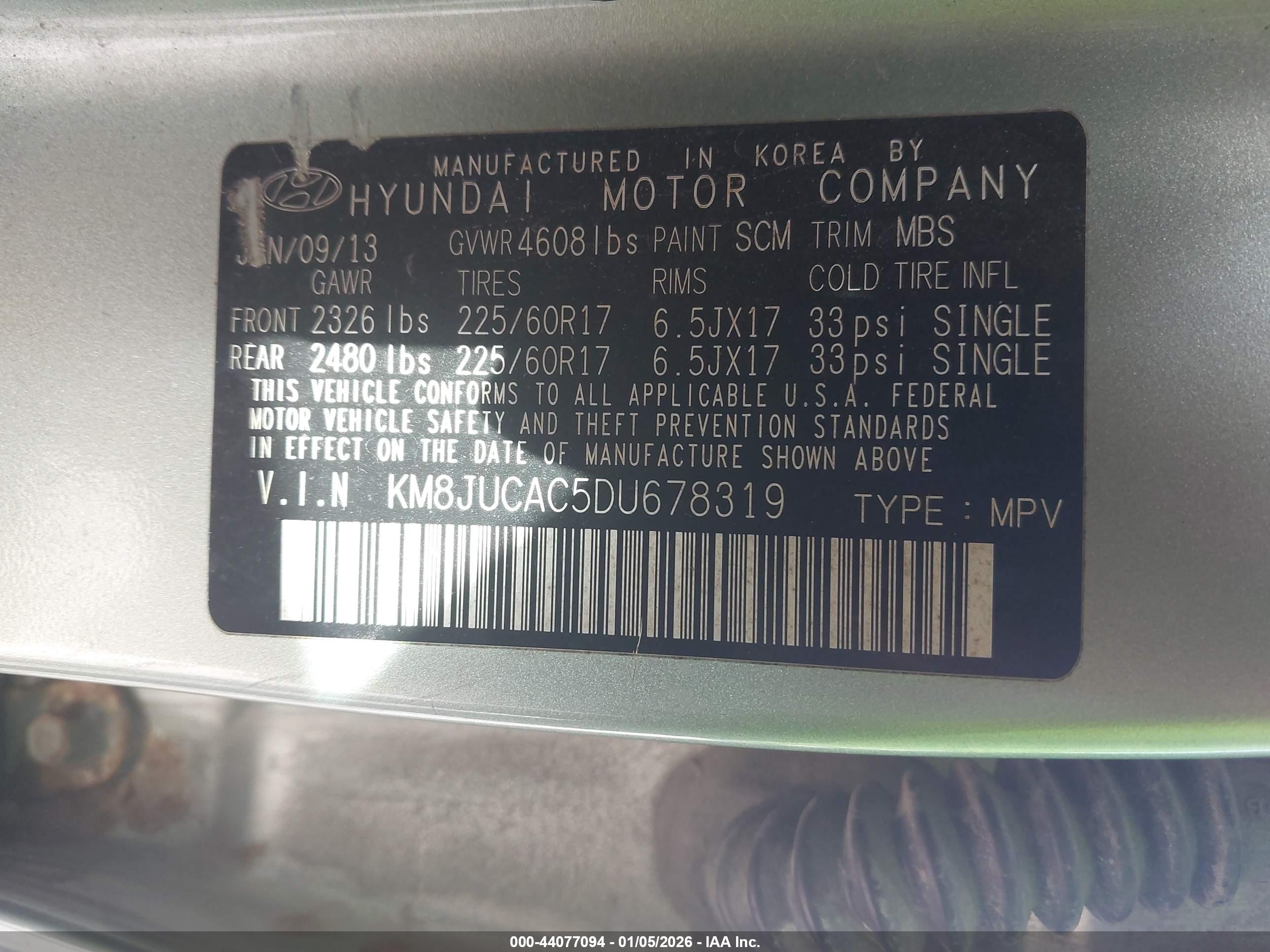 HYUNDAI TUCSON image 9