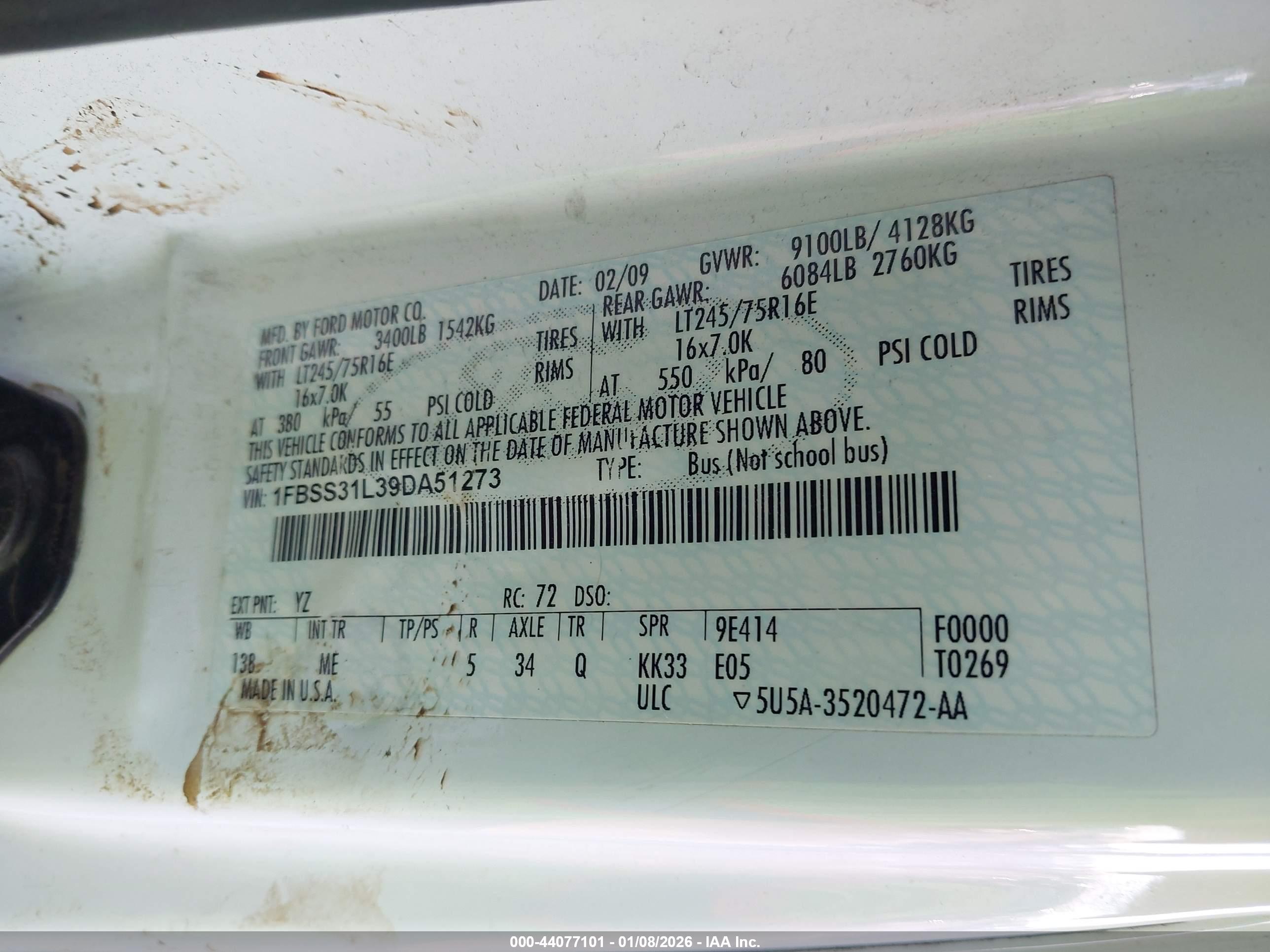 FORD E-350 image 9