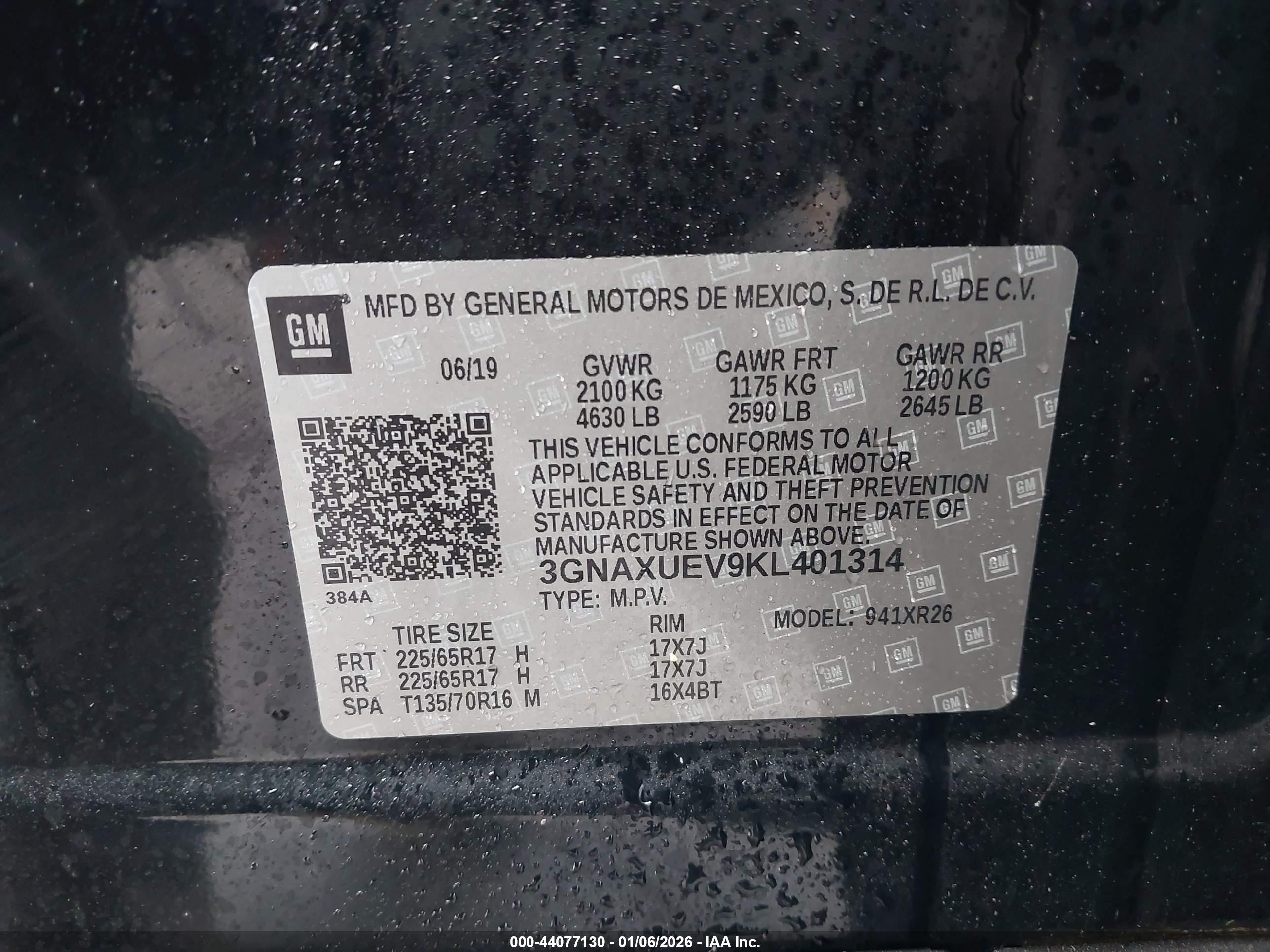 CHEVROLET EQUINOX image 9