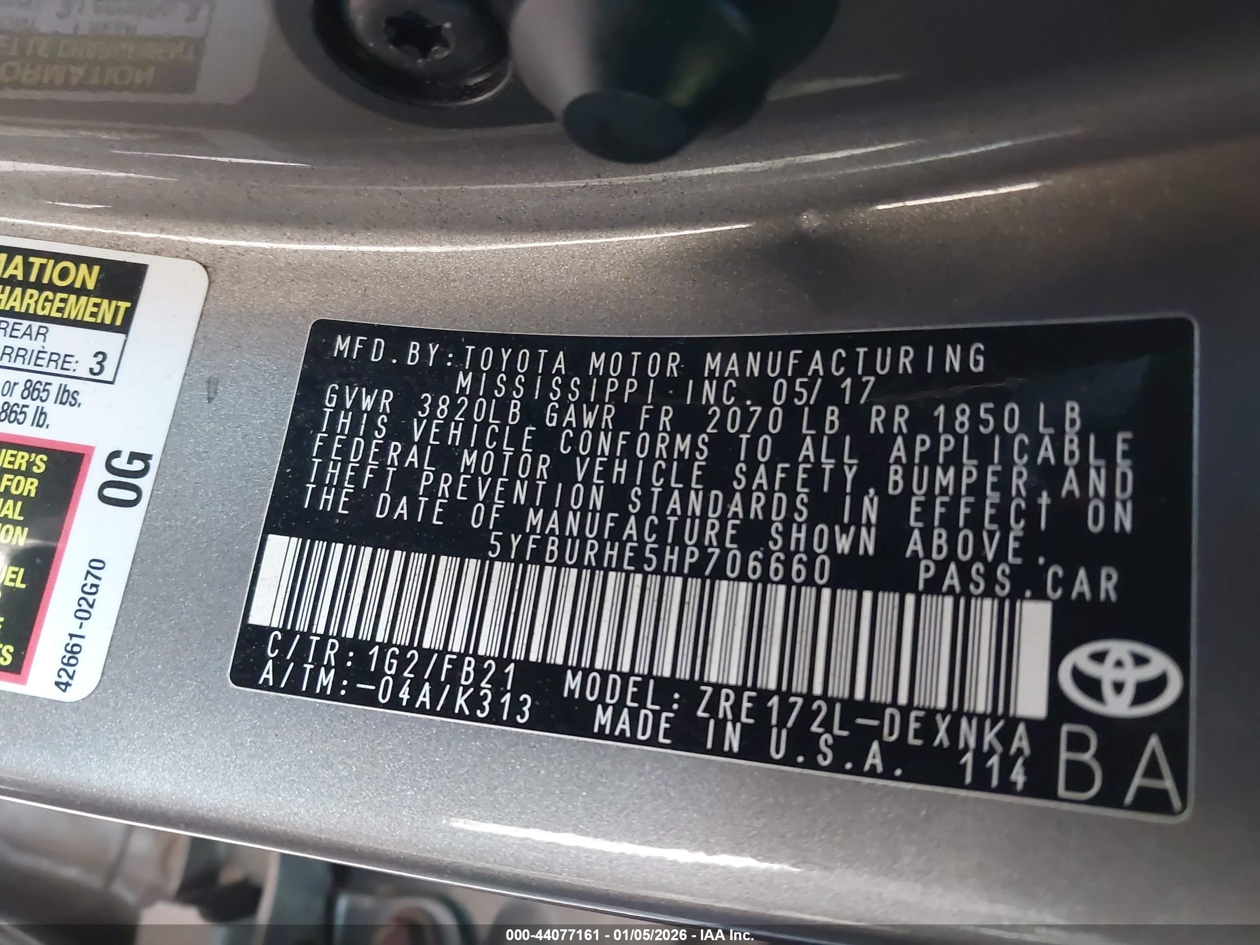 TOYOTA COROLLA image 9