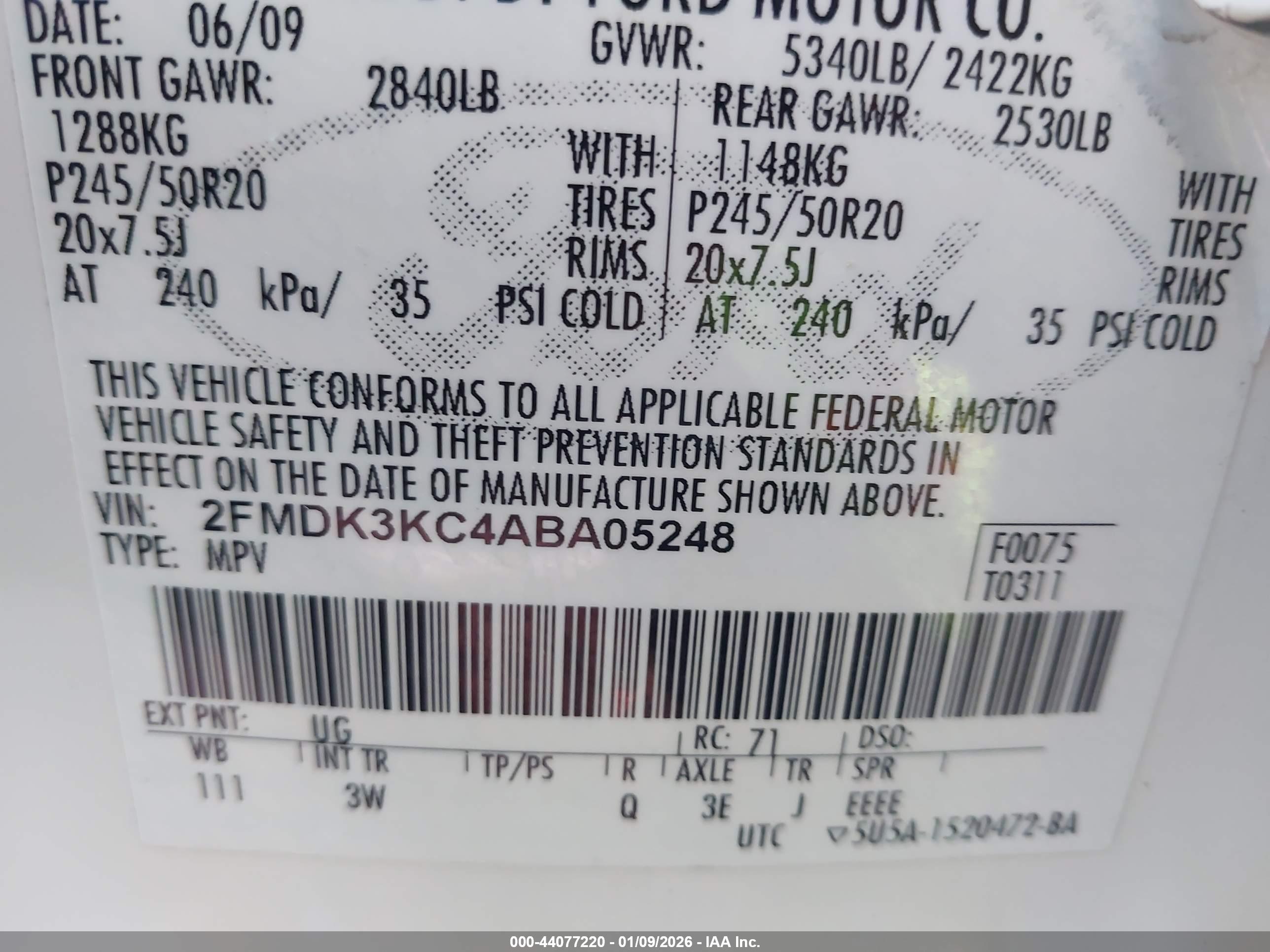 FORD EDGE image 9