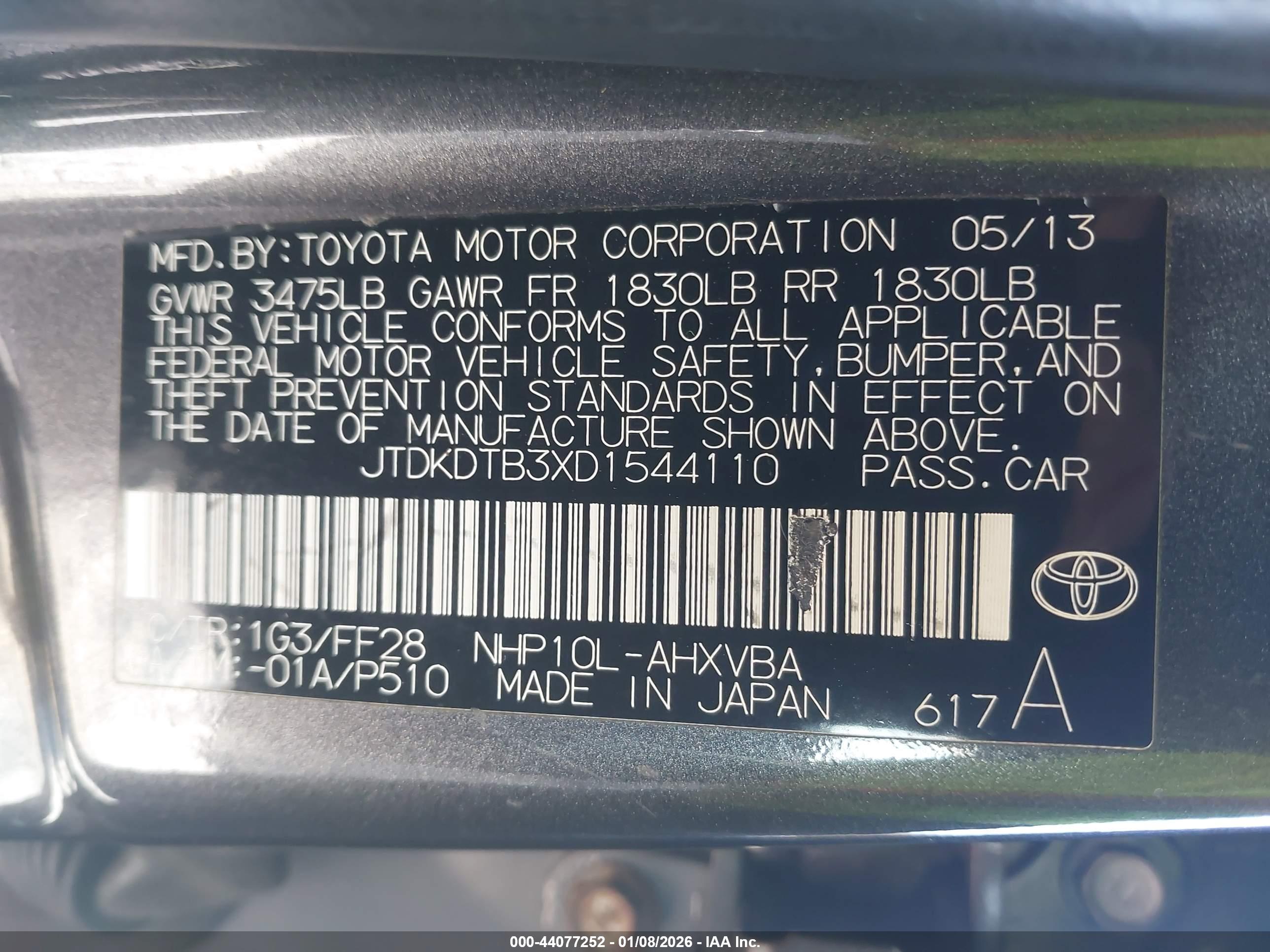 TOYOTA PRIUS image 9