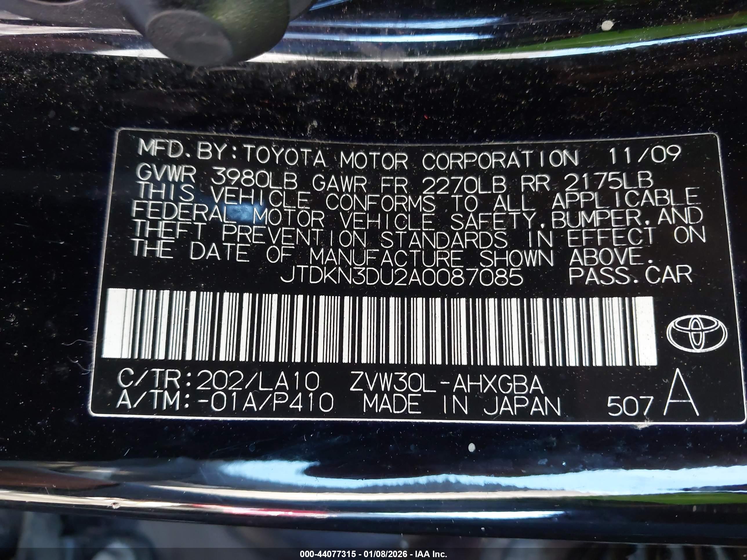 TOYOTA PRIUS image 9