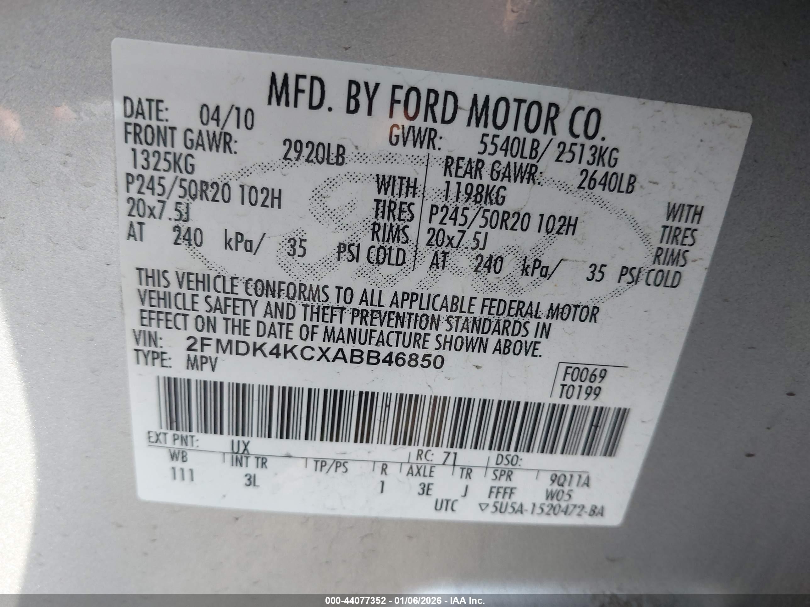 FORD EDGE image 9
