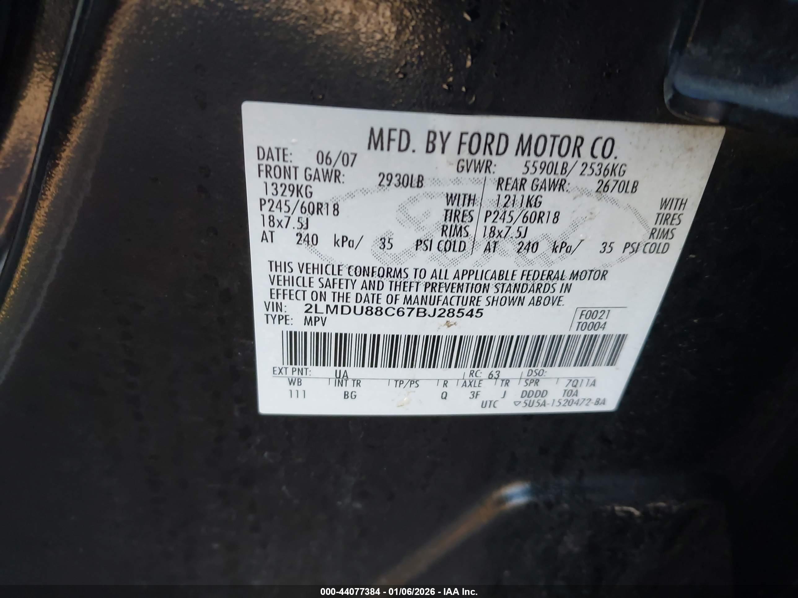LINCOLN MKX image 9