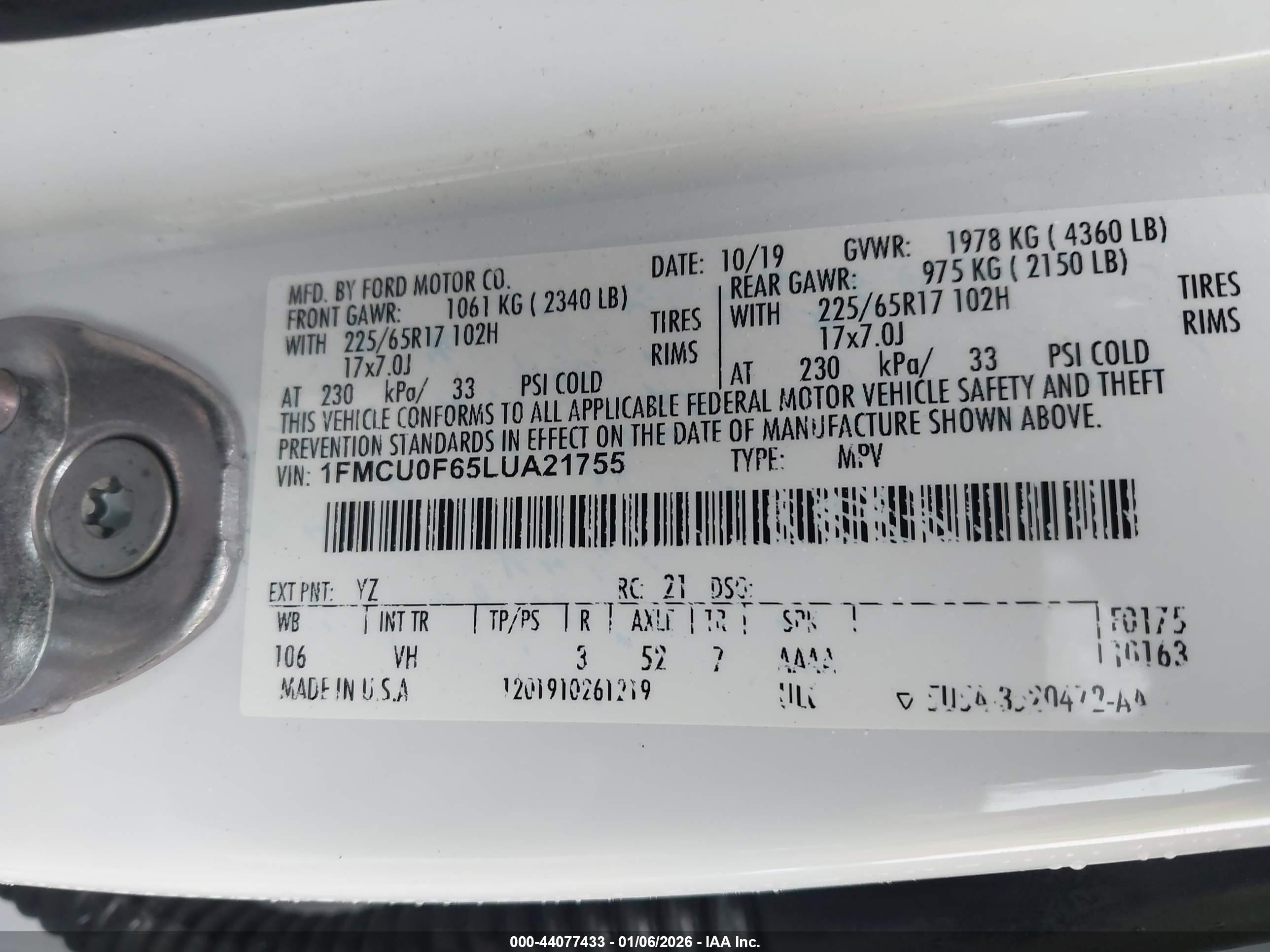 FORD ESCAPE image 9