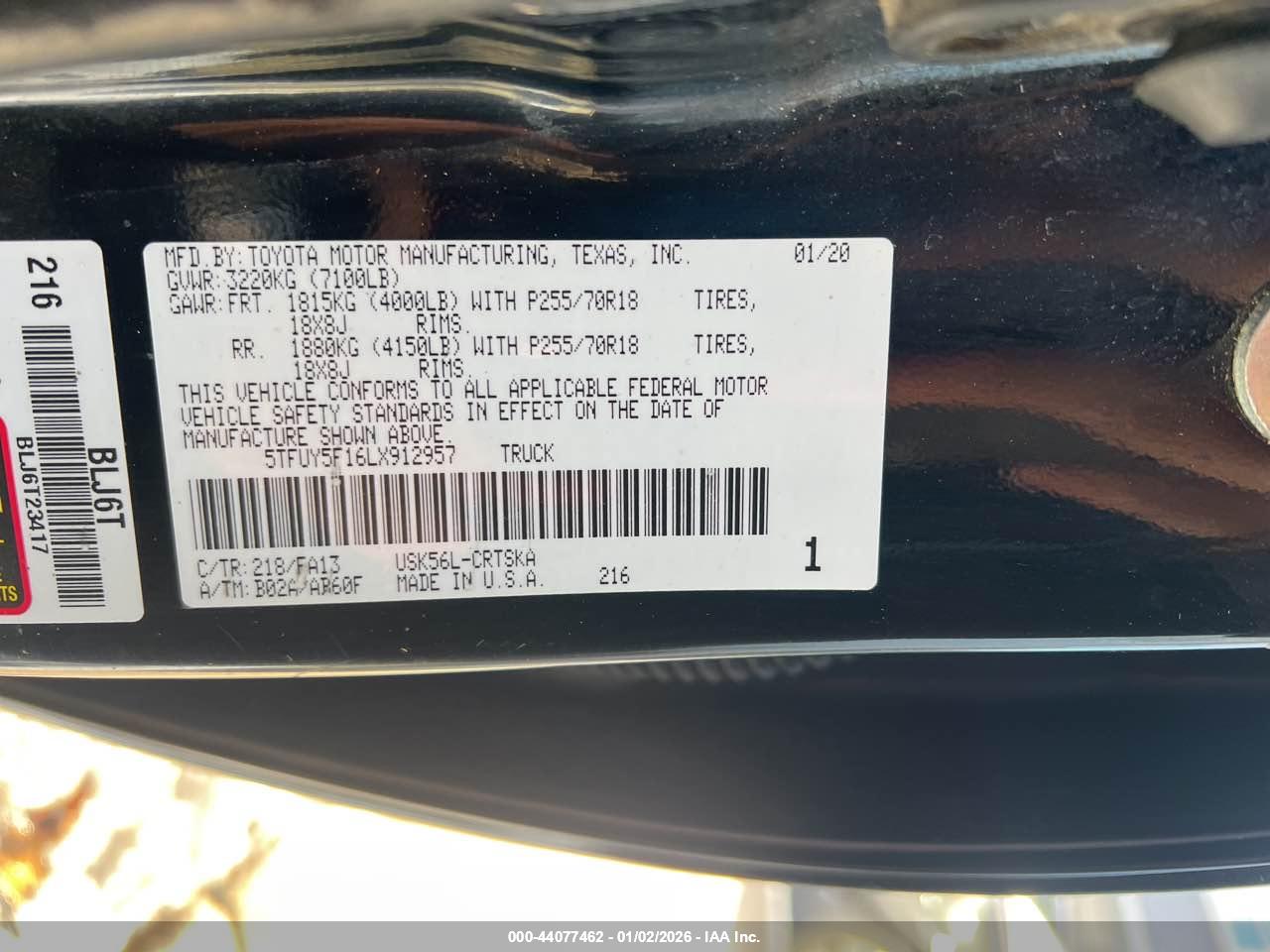 TOYOTA TUNDRA image 9