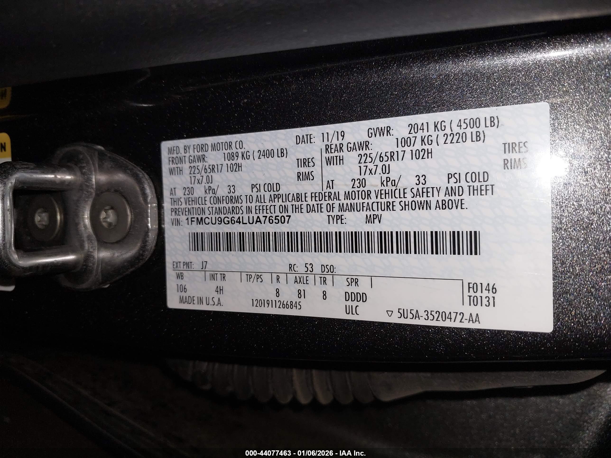 FORD ESCAPE image 9