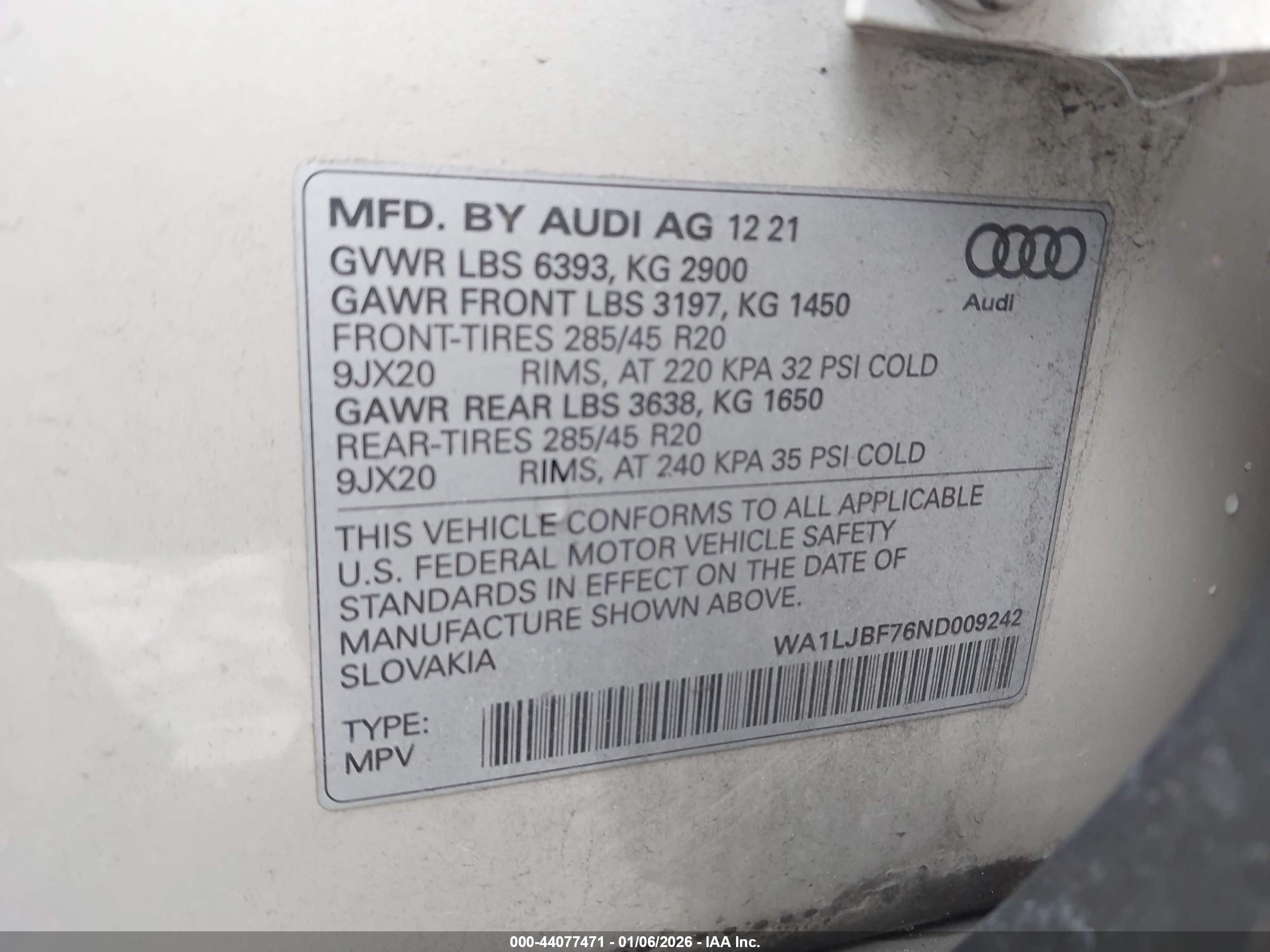 AUDI Q7 image 9