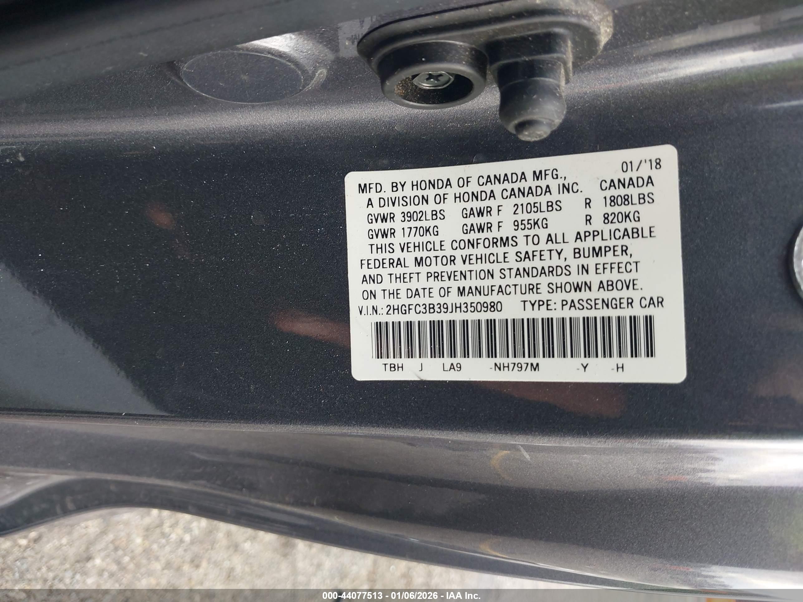 HONDA CIVIC image 9