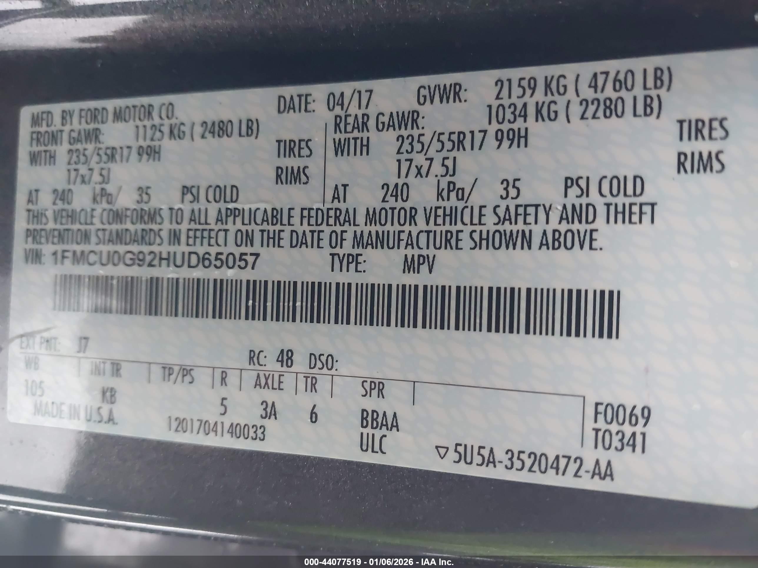 FORD ESCAPE image 9