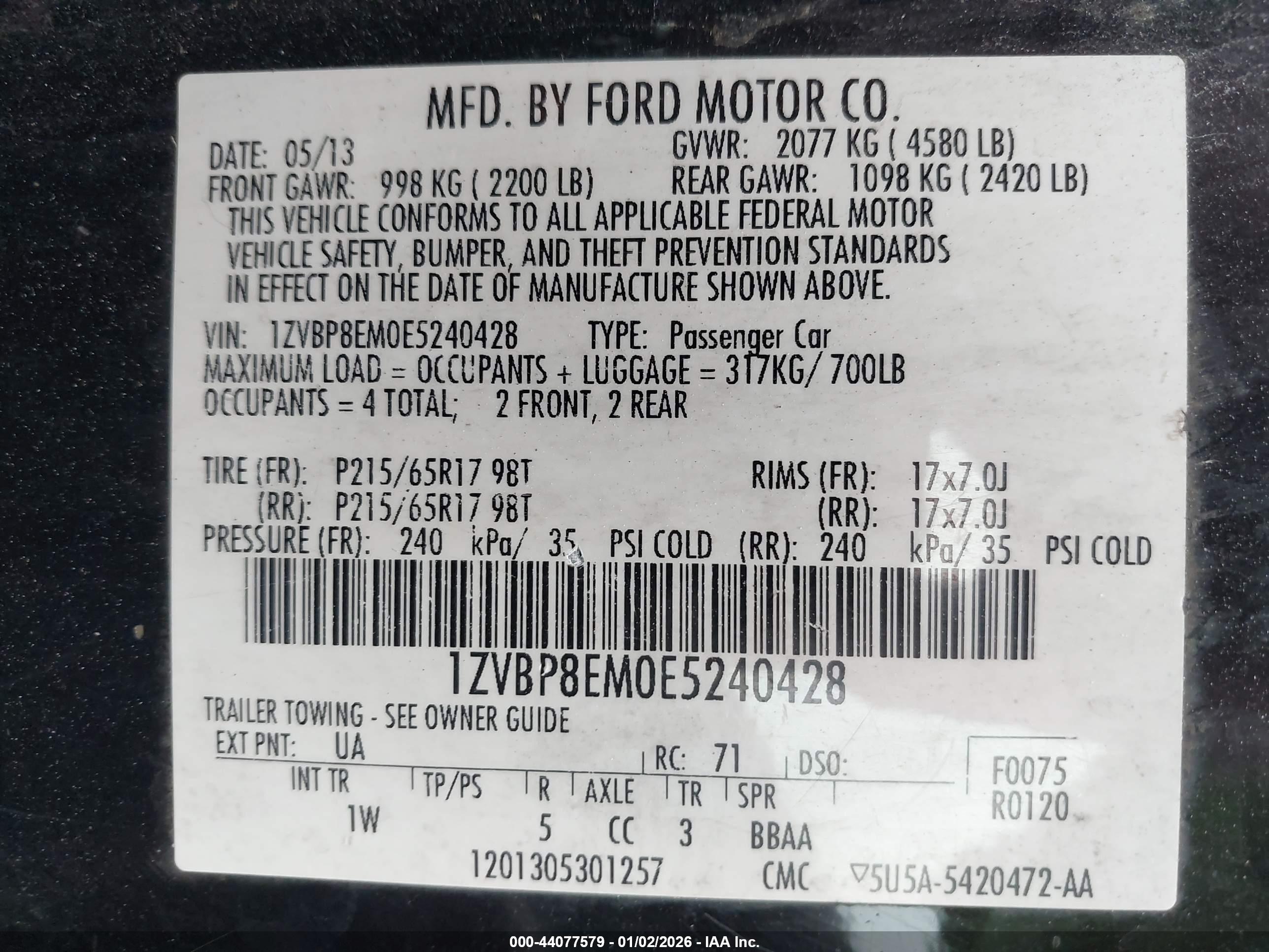 FORD MUSTANG image 9