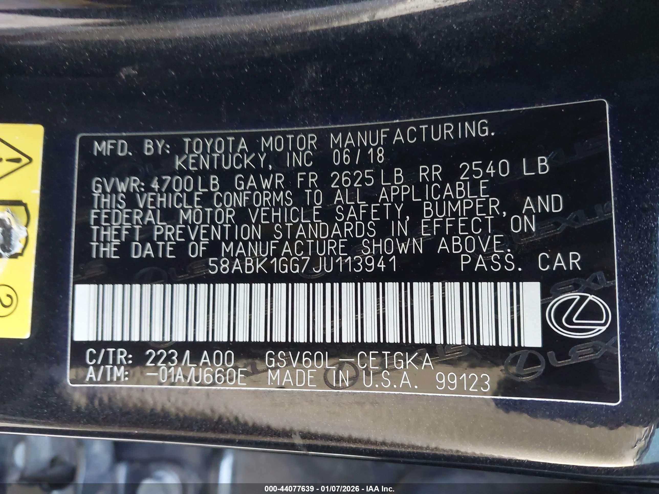 LEXUS ES image 9