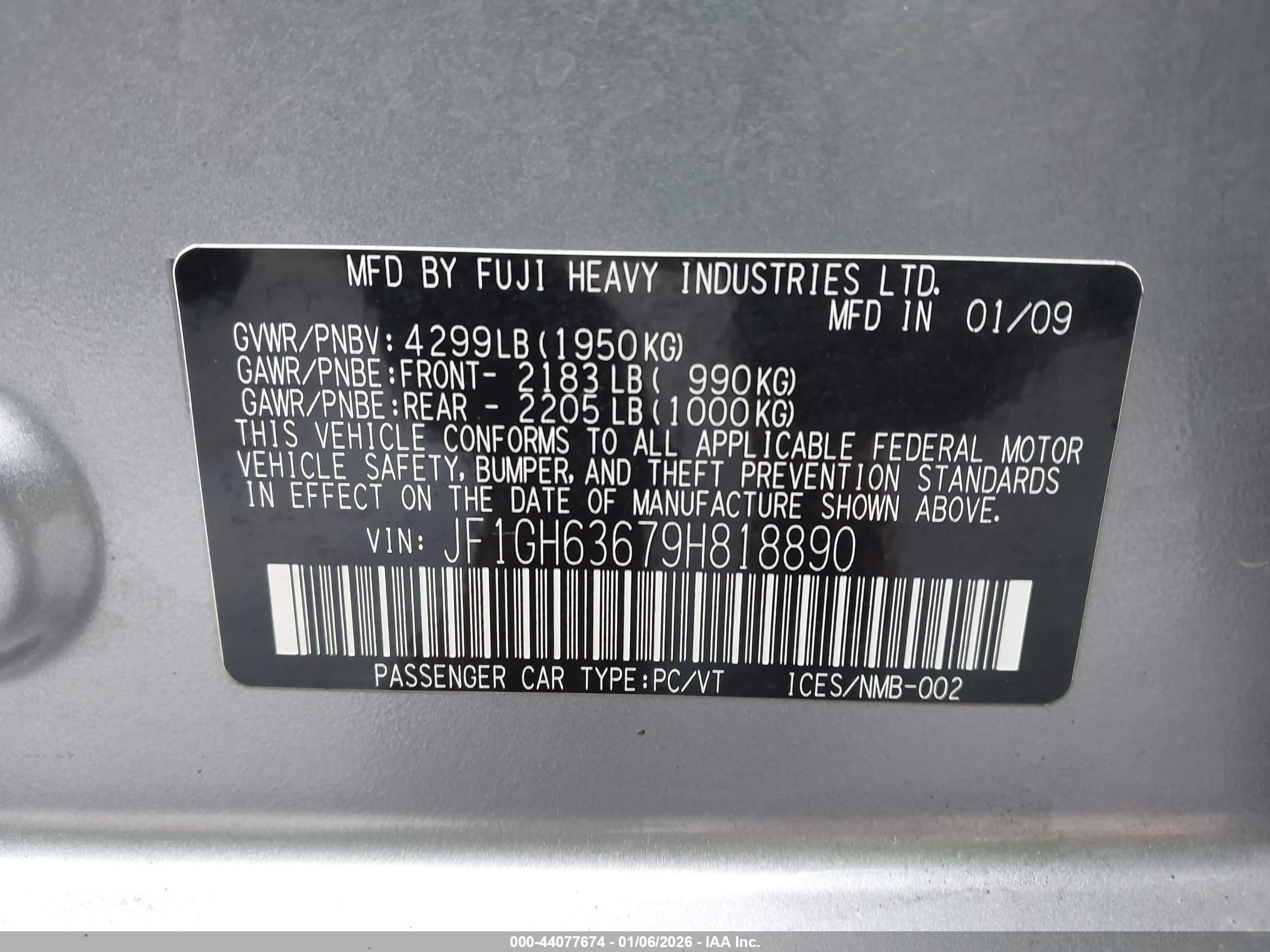 SUBARU IMPREZA image 9