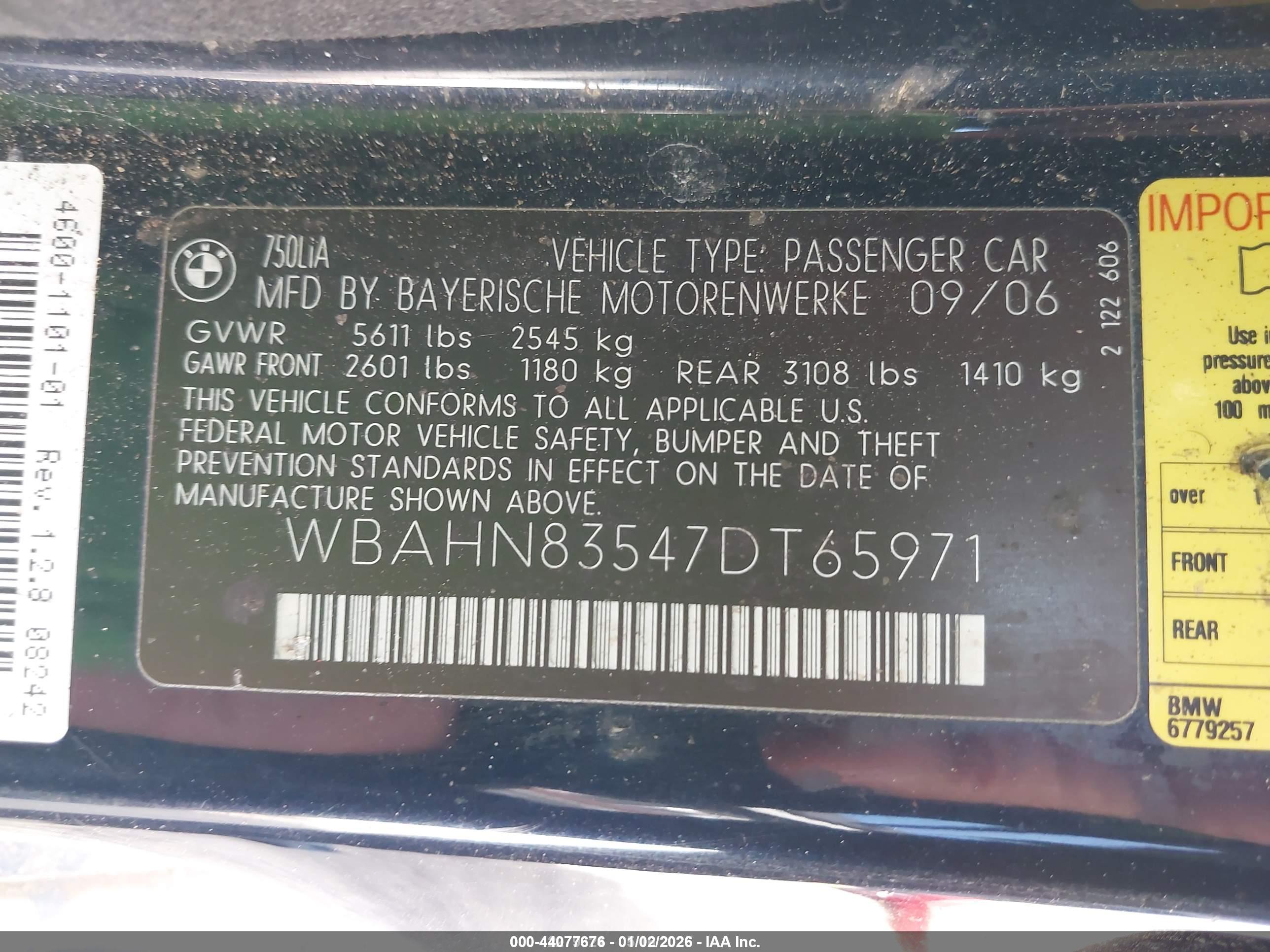 BMW 750LI image 9