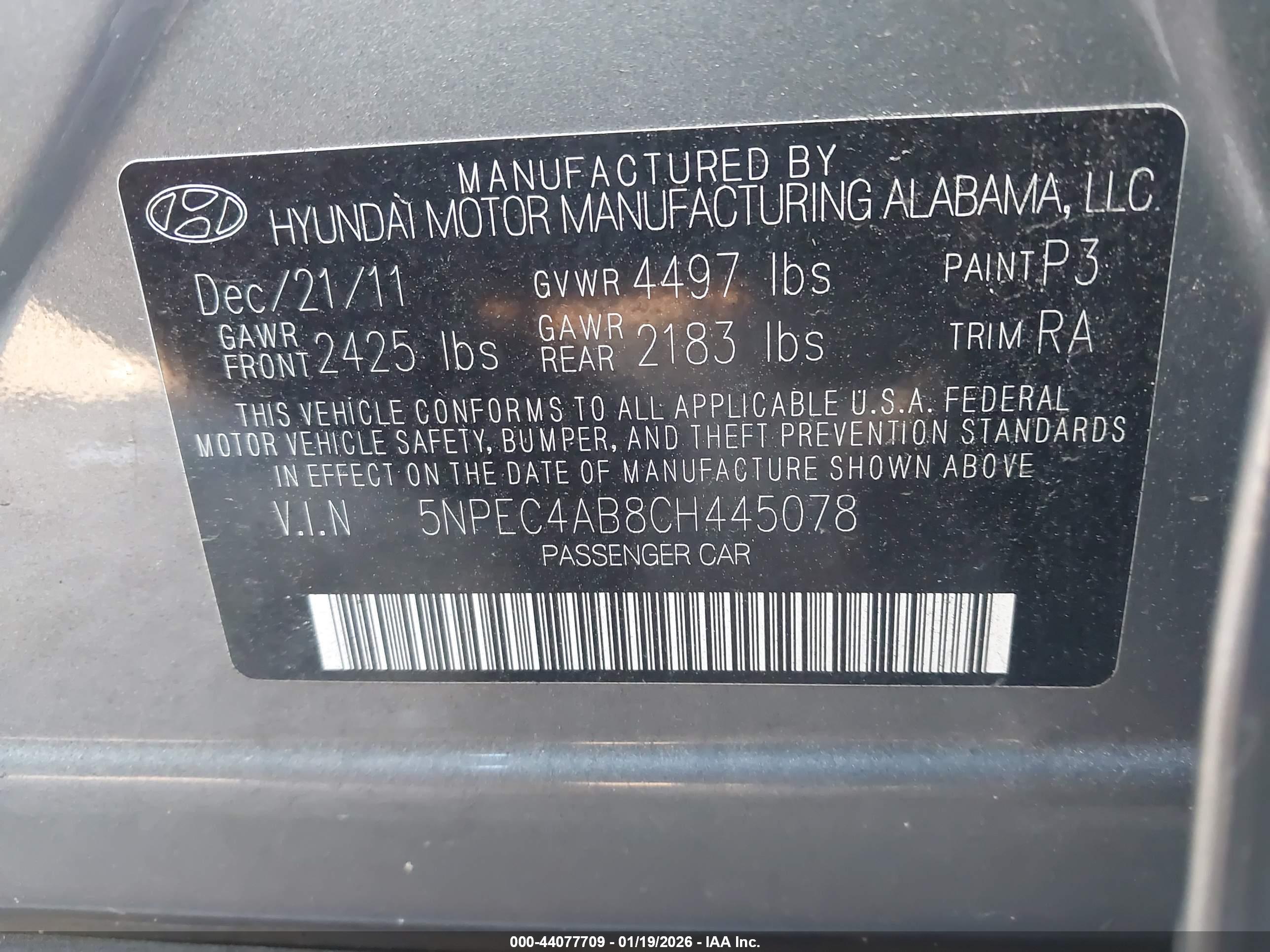 HYUNDAI SONATA image 9