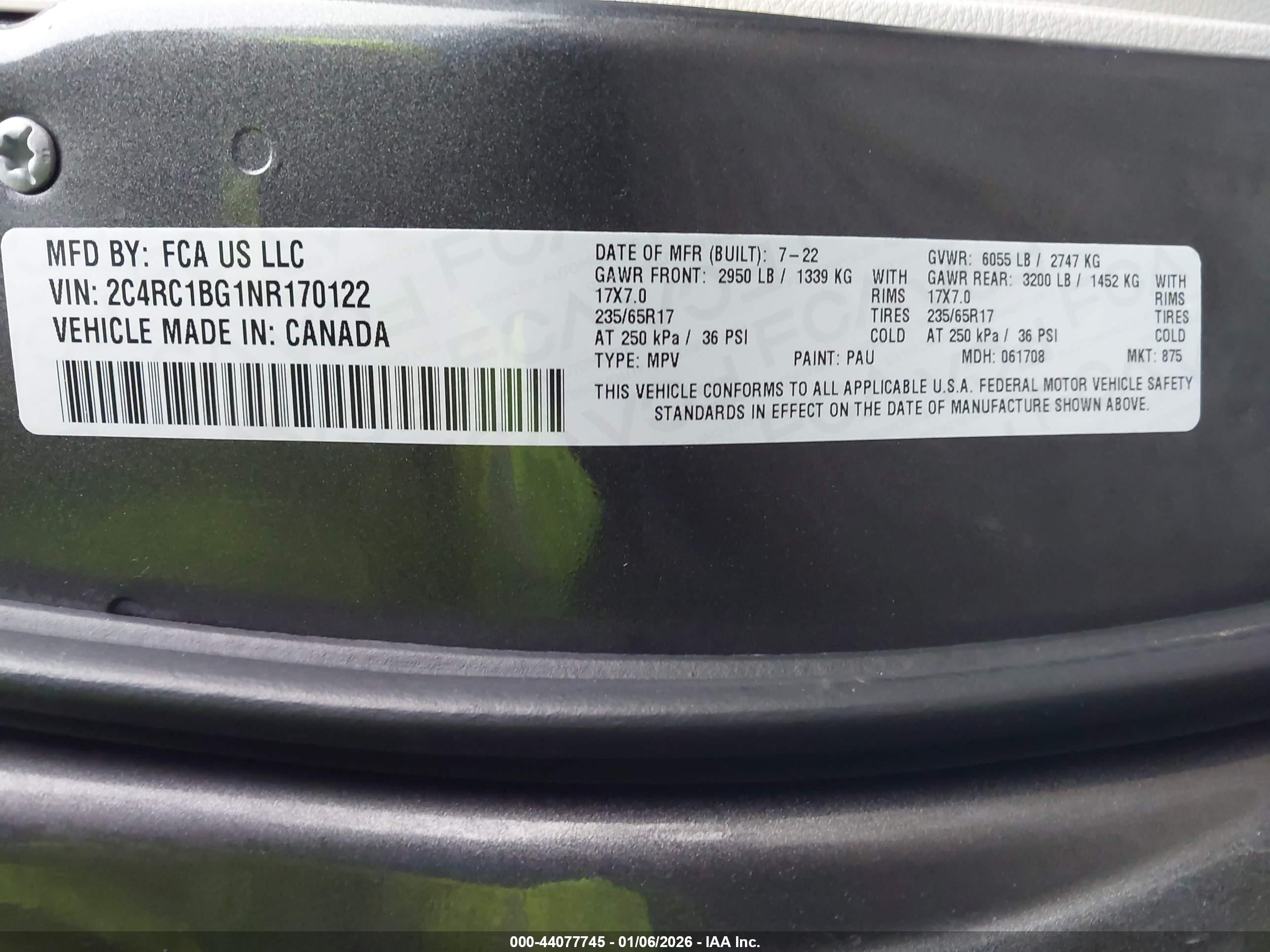 CHRYSLER PACIFICA image 9
