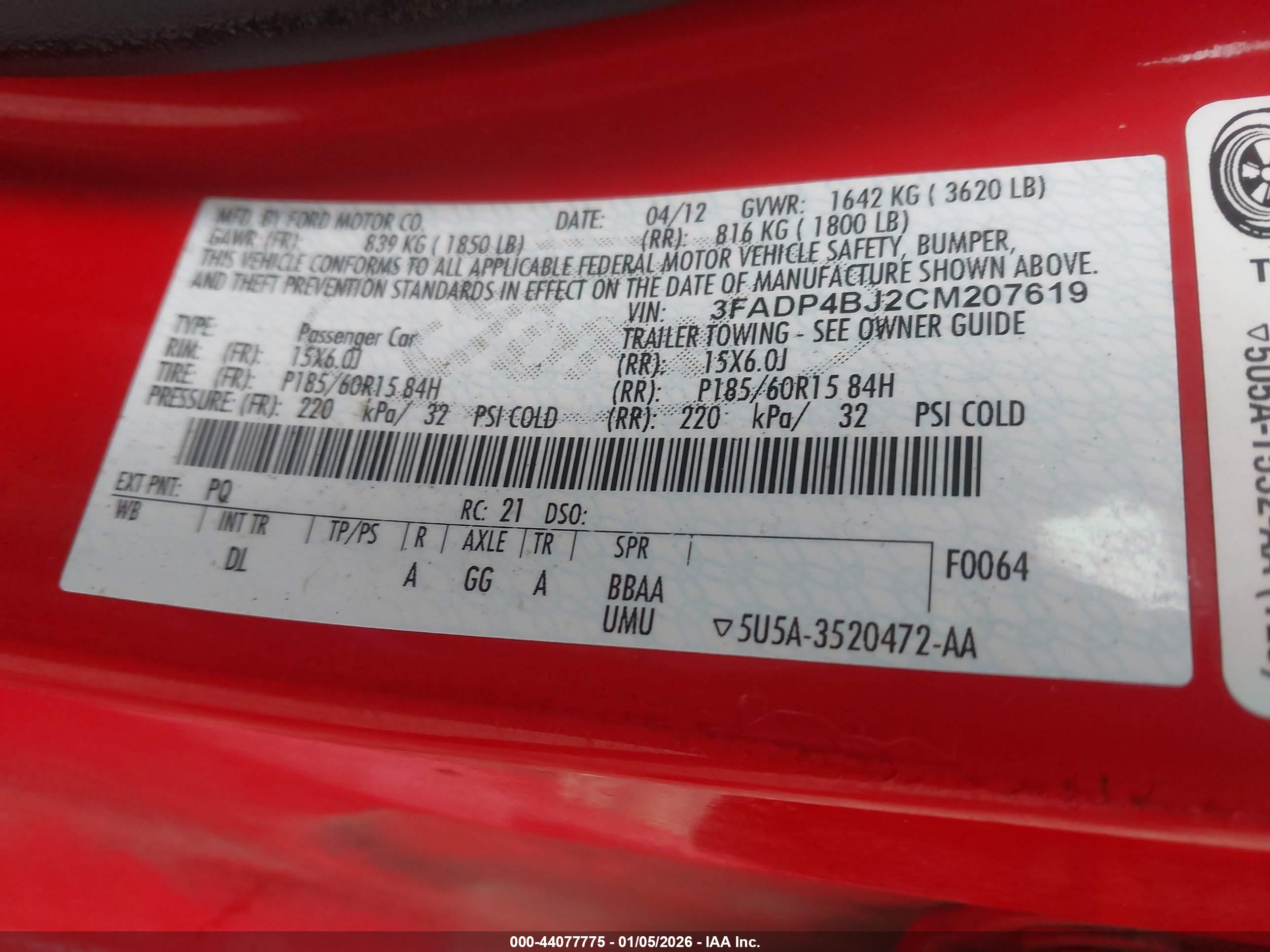 FORD FIESTA image 9