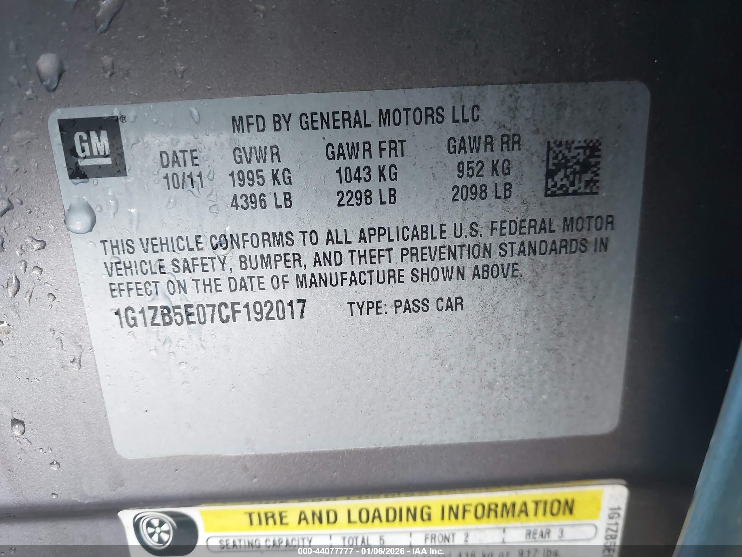 CHEVROLET MALIBU image 9