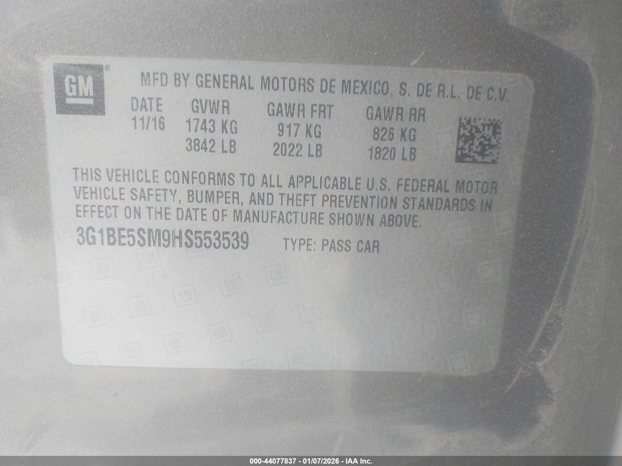 CHEVROLET CRUZE image 9