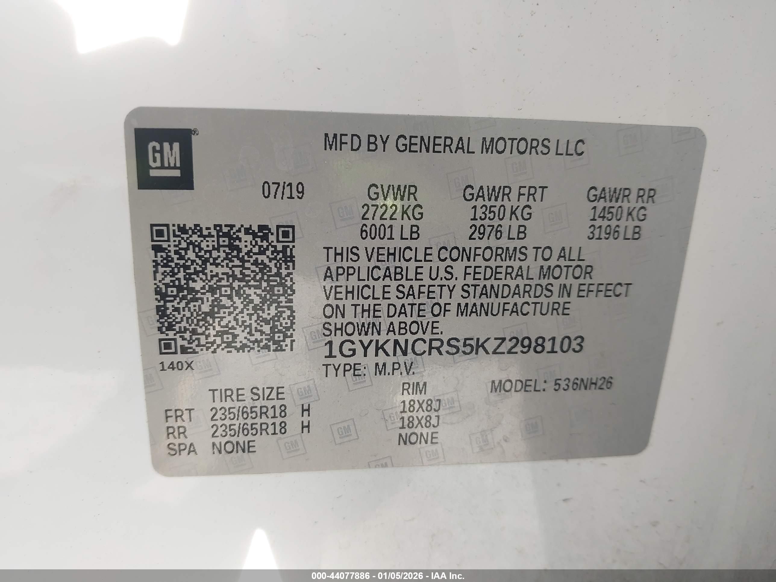 CADILLAC XT5 image 9