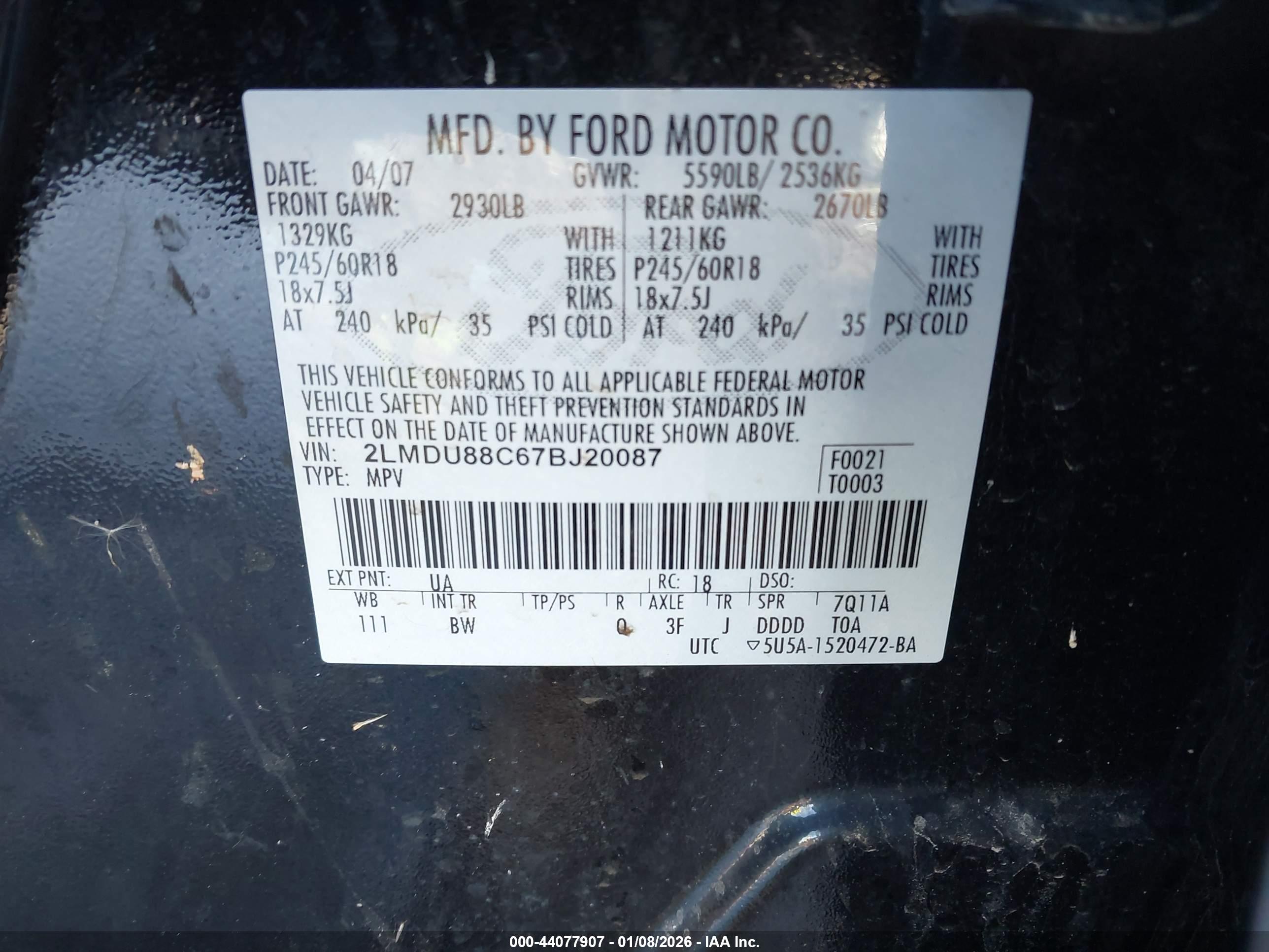 LINCOLN MKX image 9