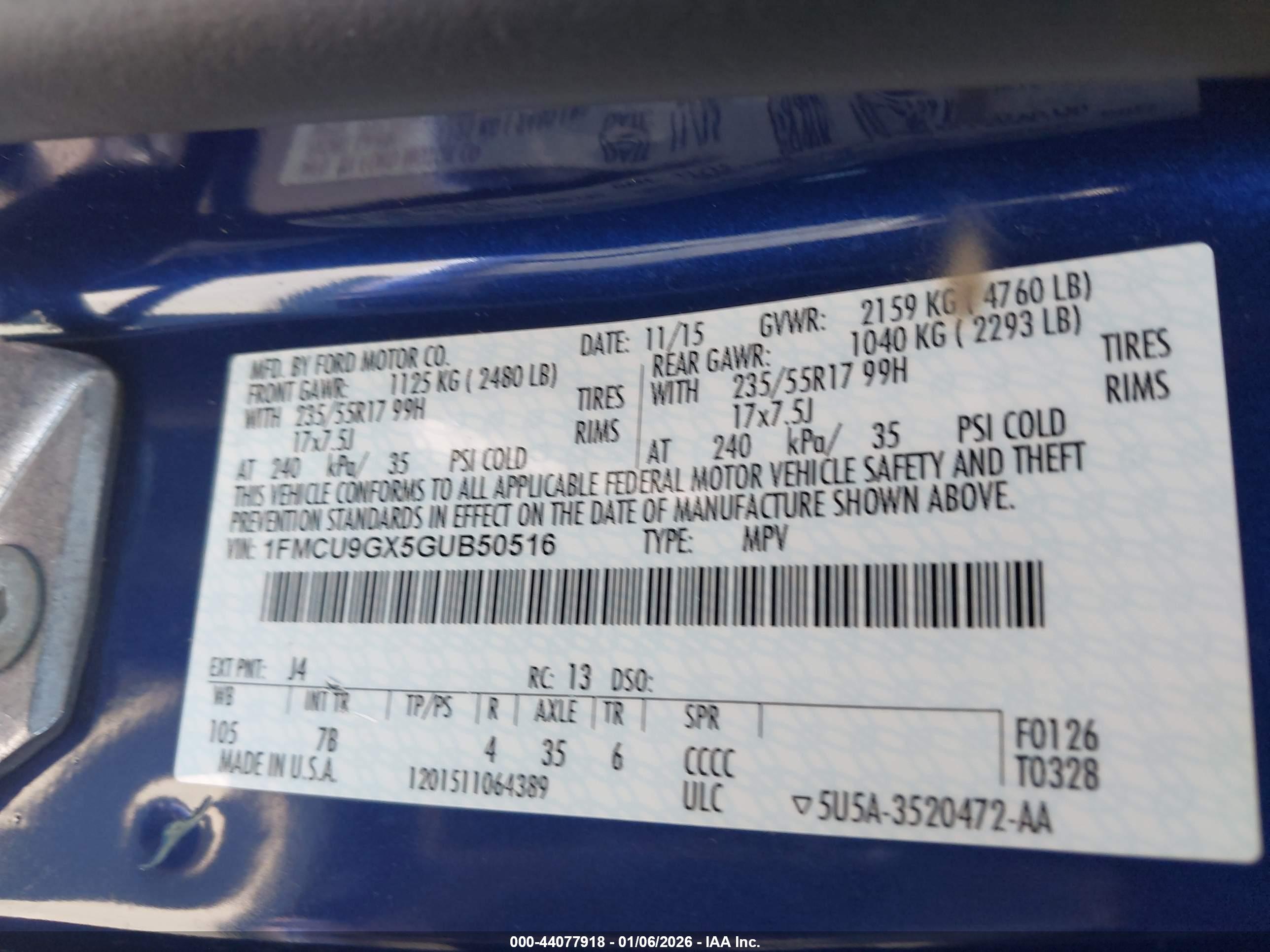 FORD ESCAPE image 9