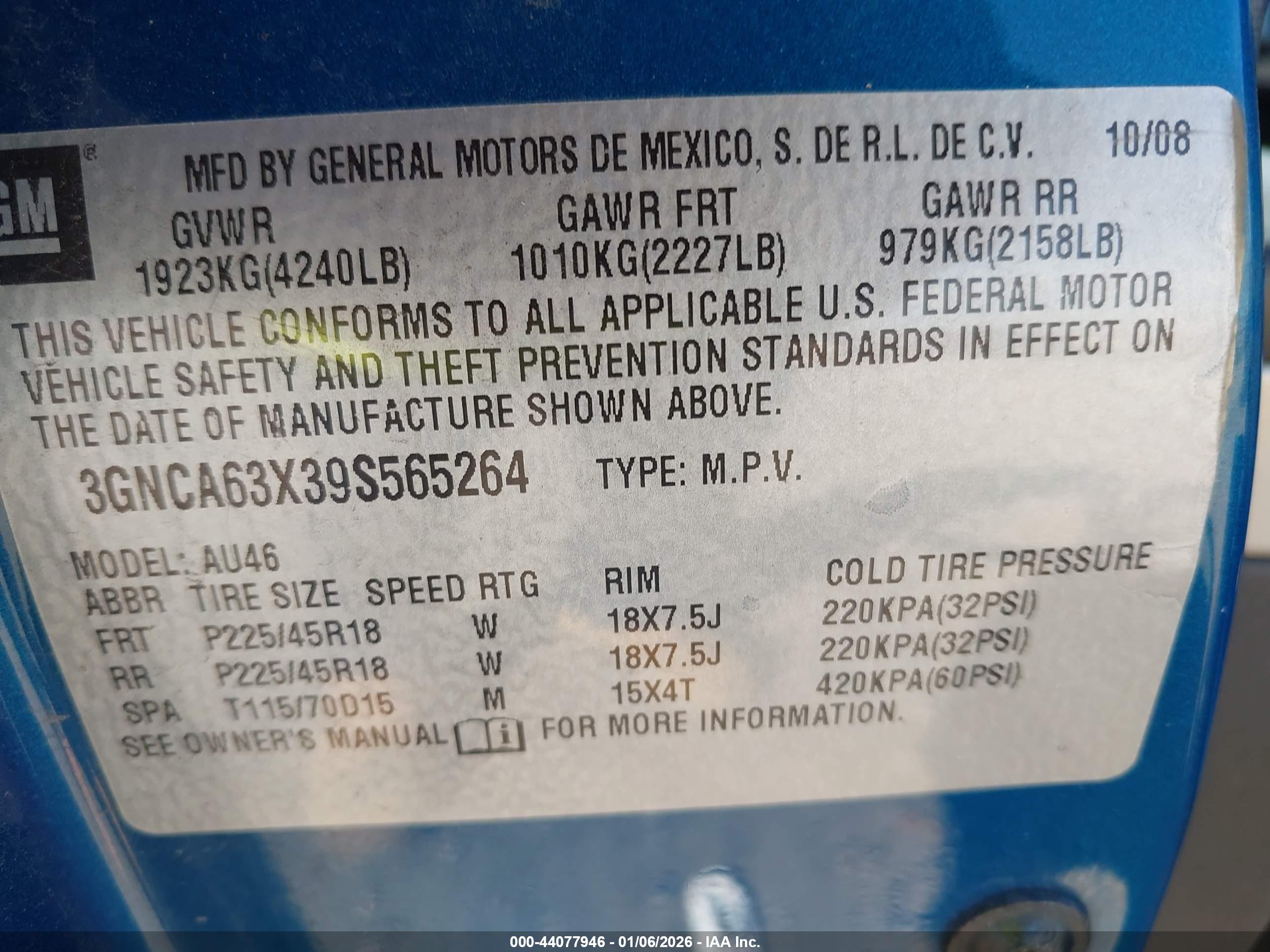 CHEVROLET HHR image 9