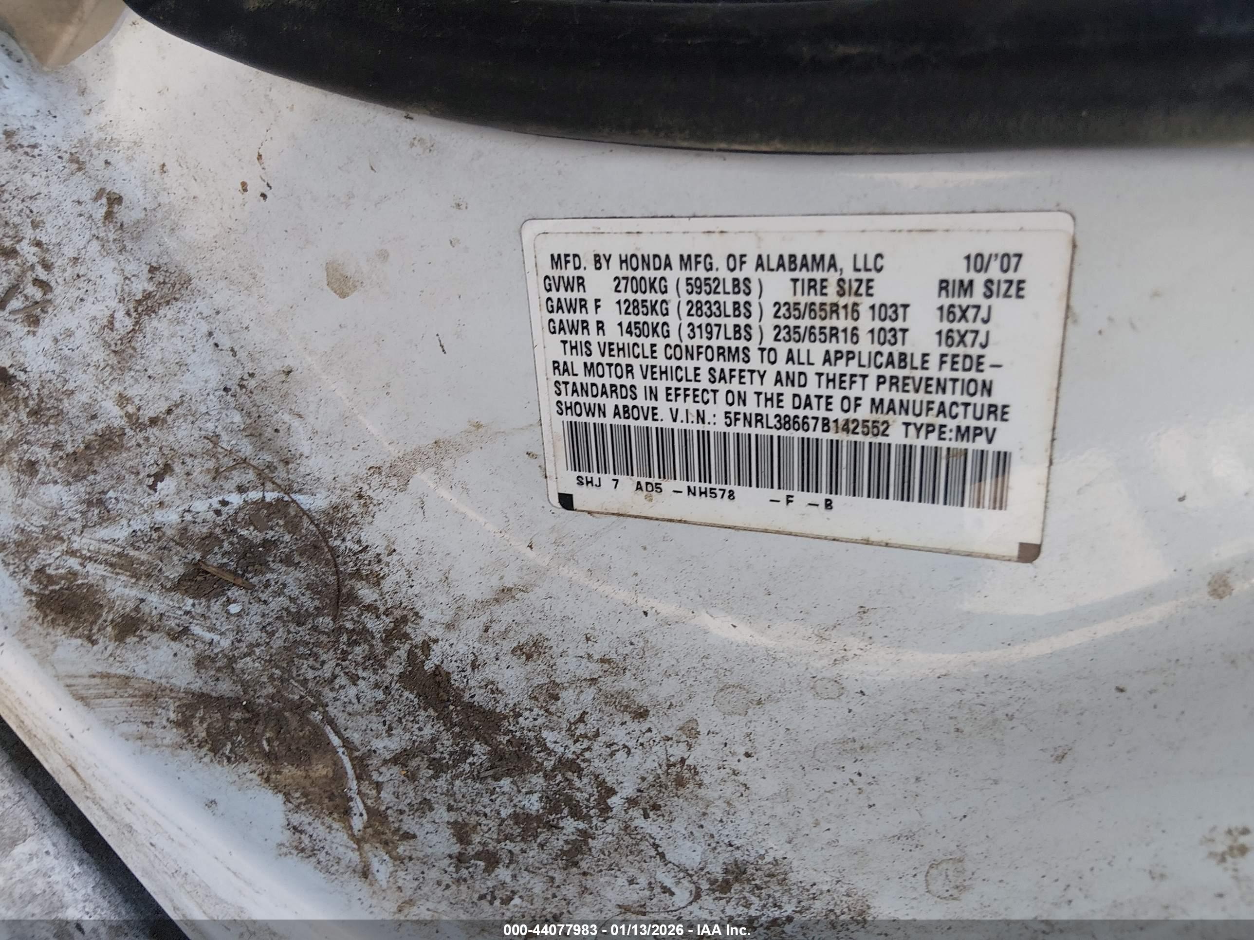HONDA ODYSSEY image 9