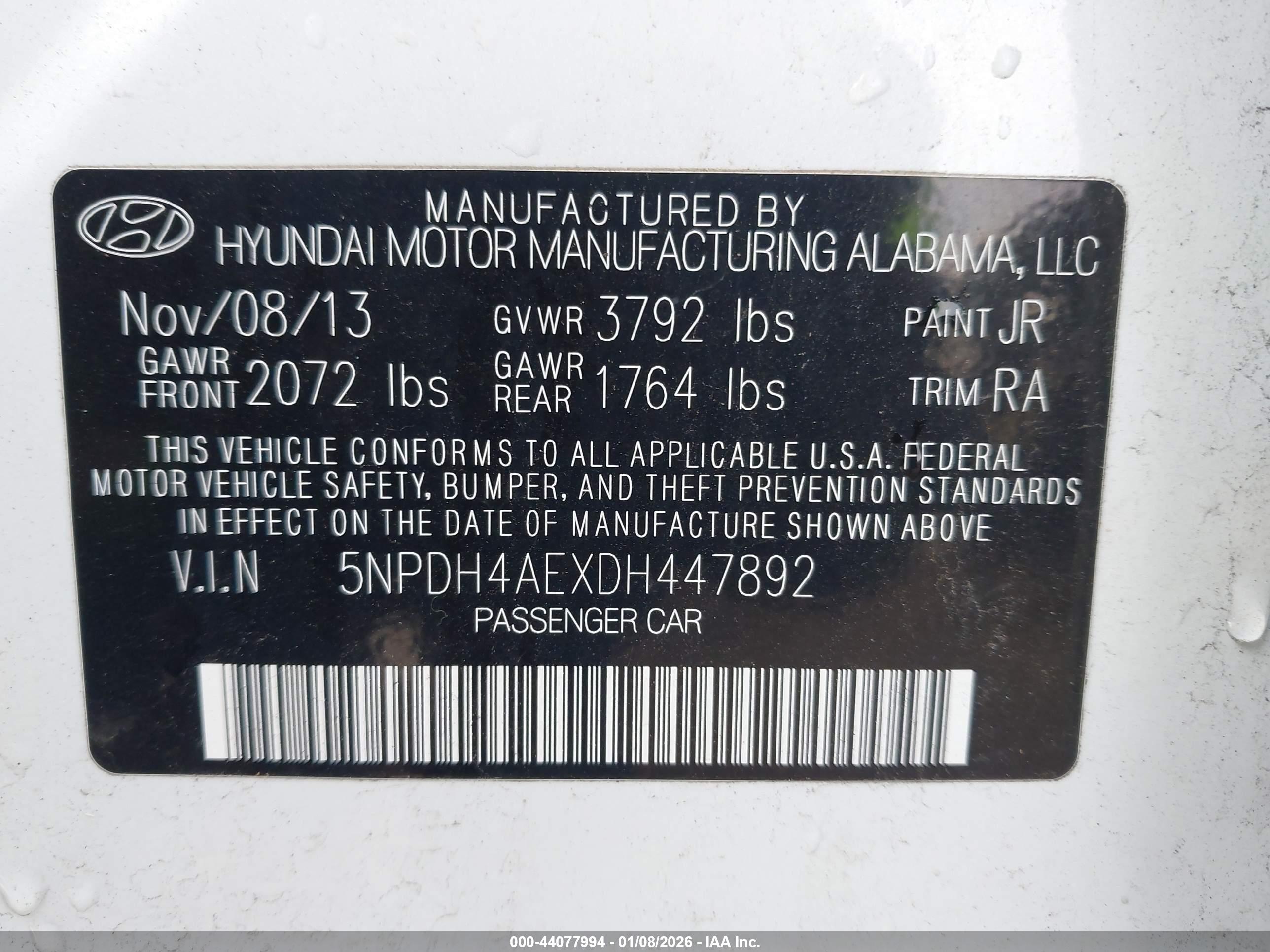 HYUNDAI ELANTRA image 9