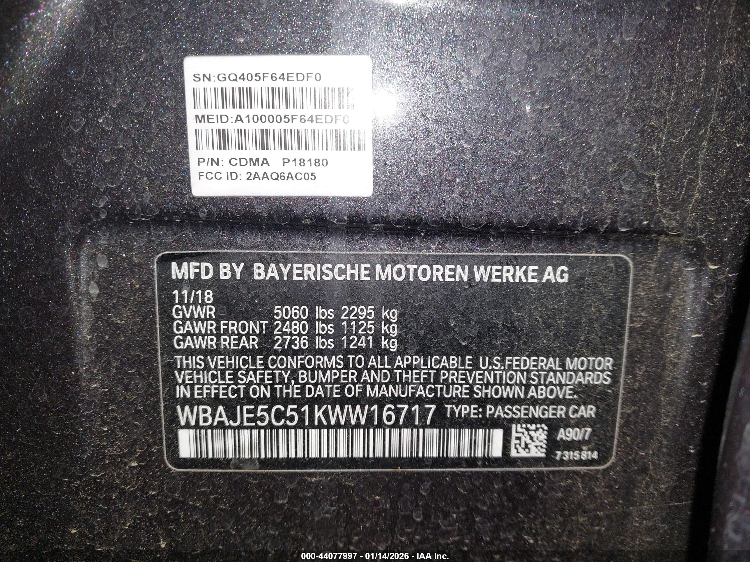 BMW 540I image 9