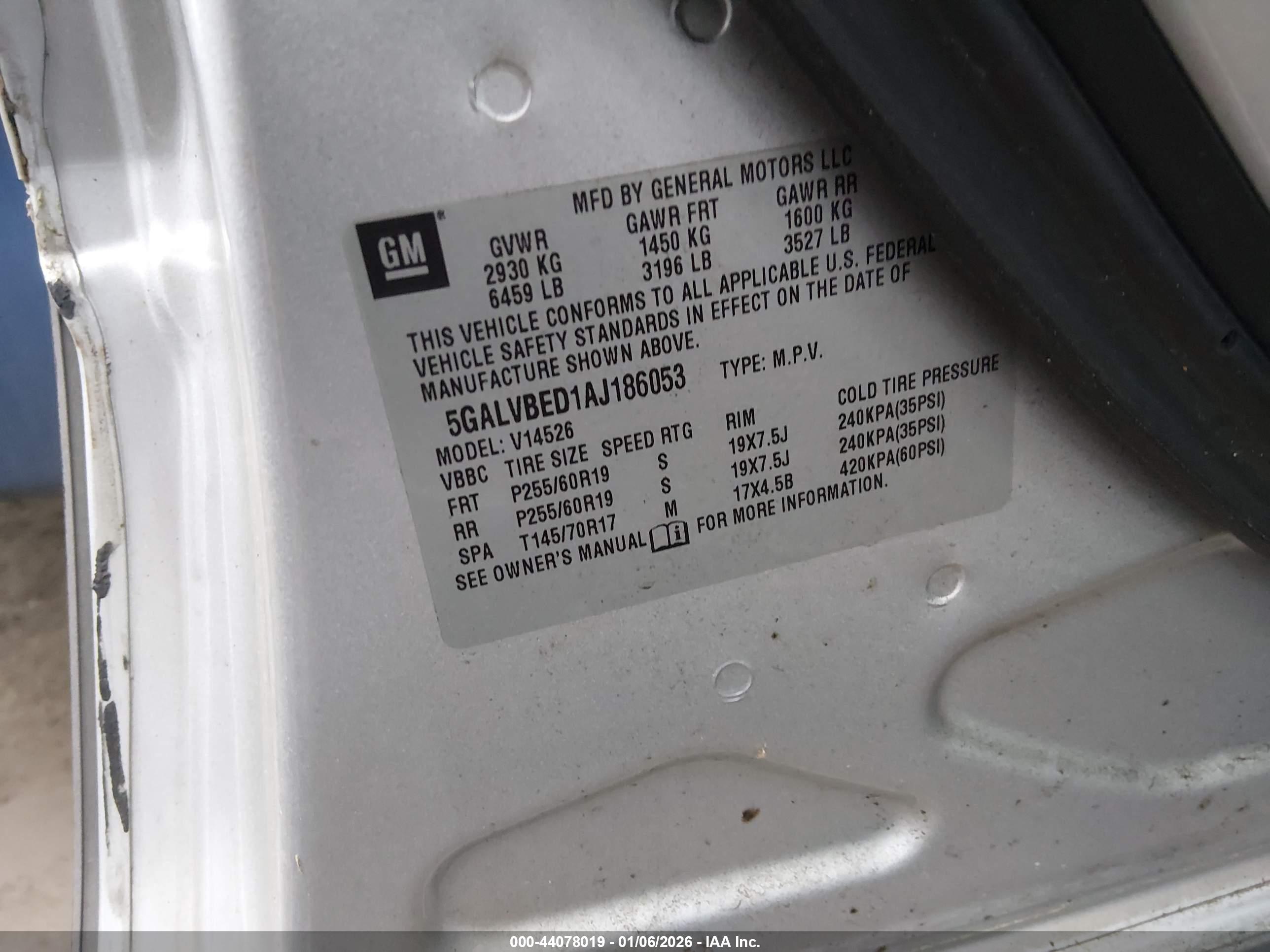 BUICK ENCLAVE image 9