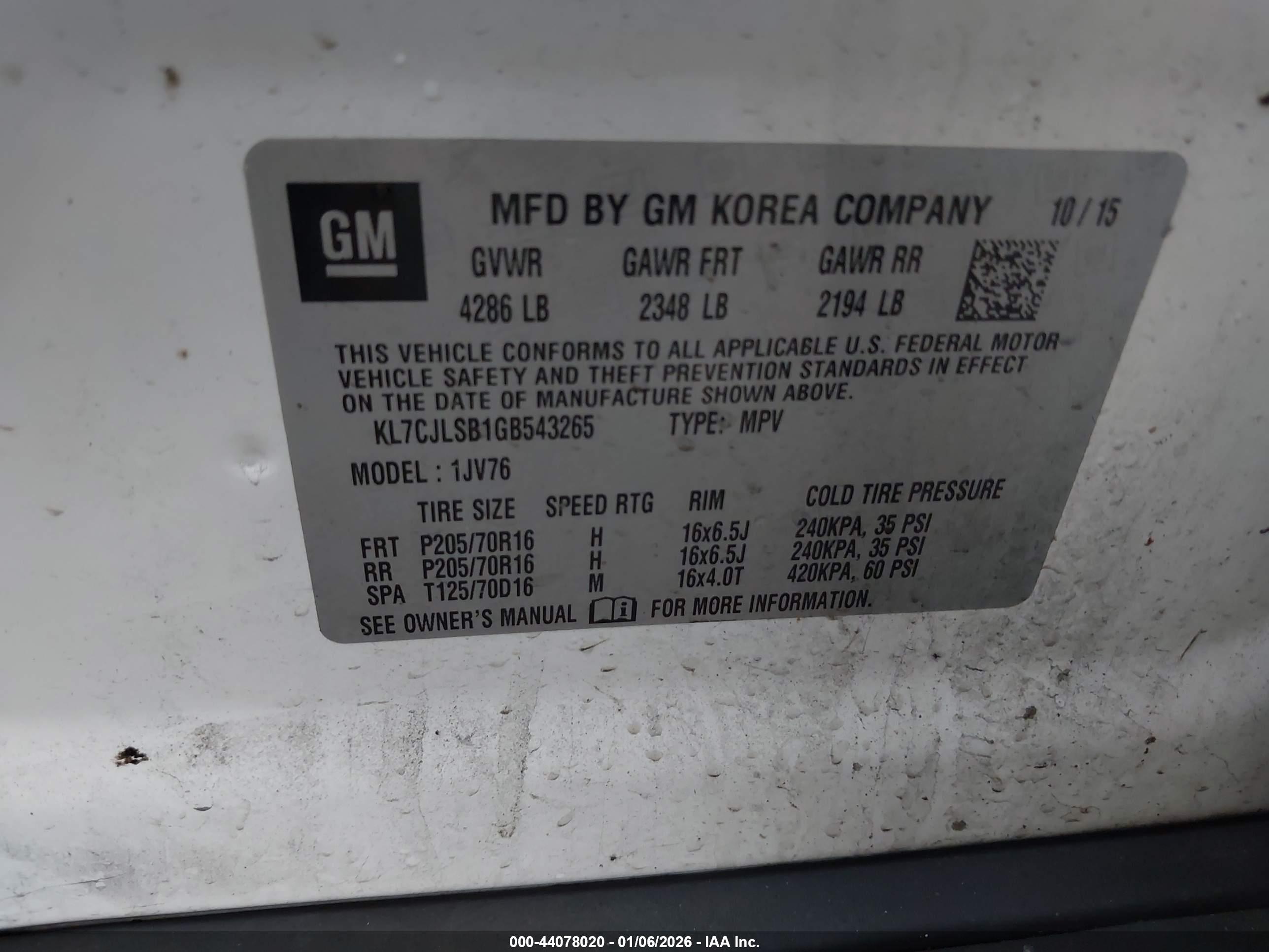 CHEVROLET TRAX image 9