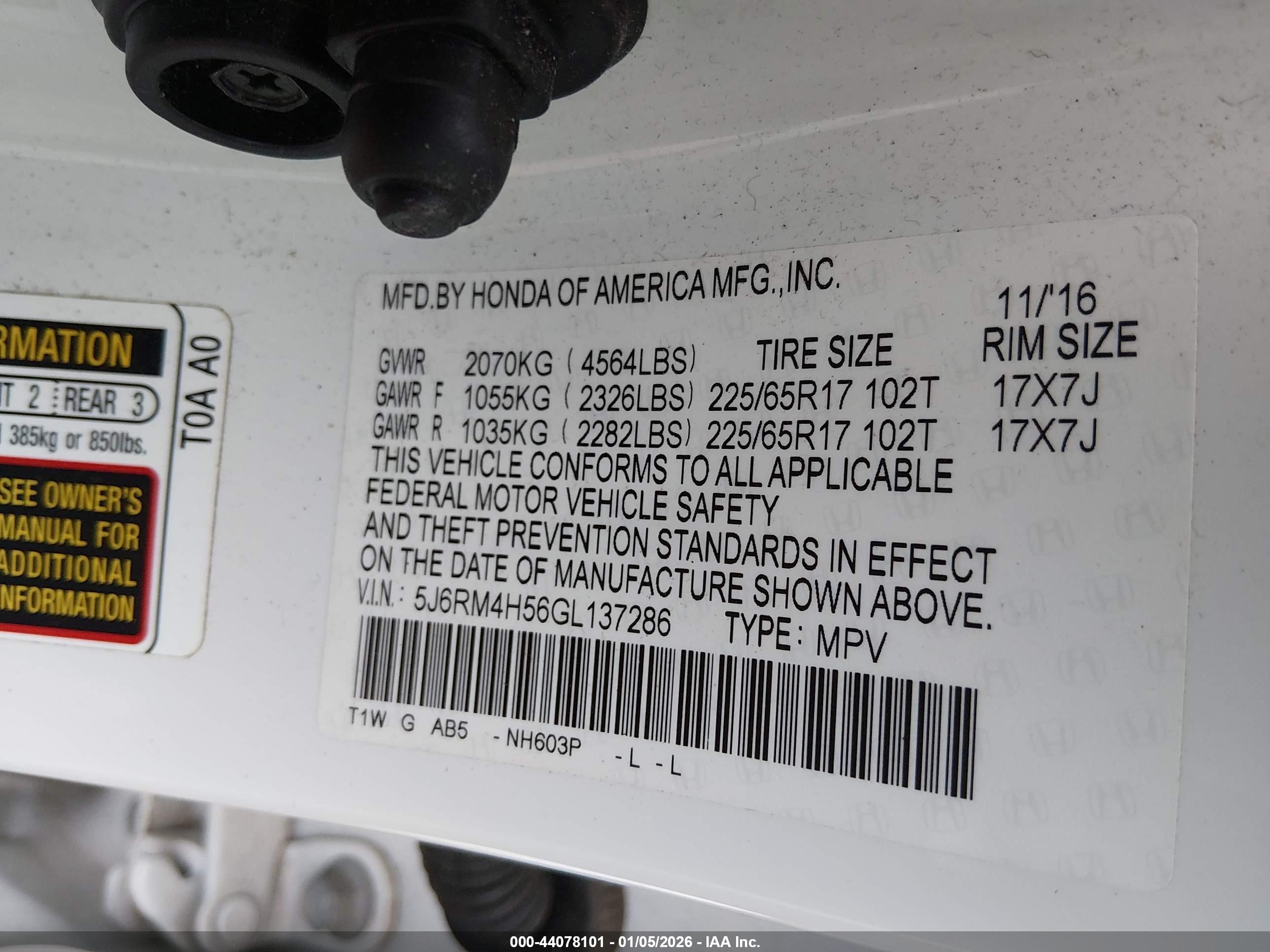 HONDA CR-V image 9