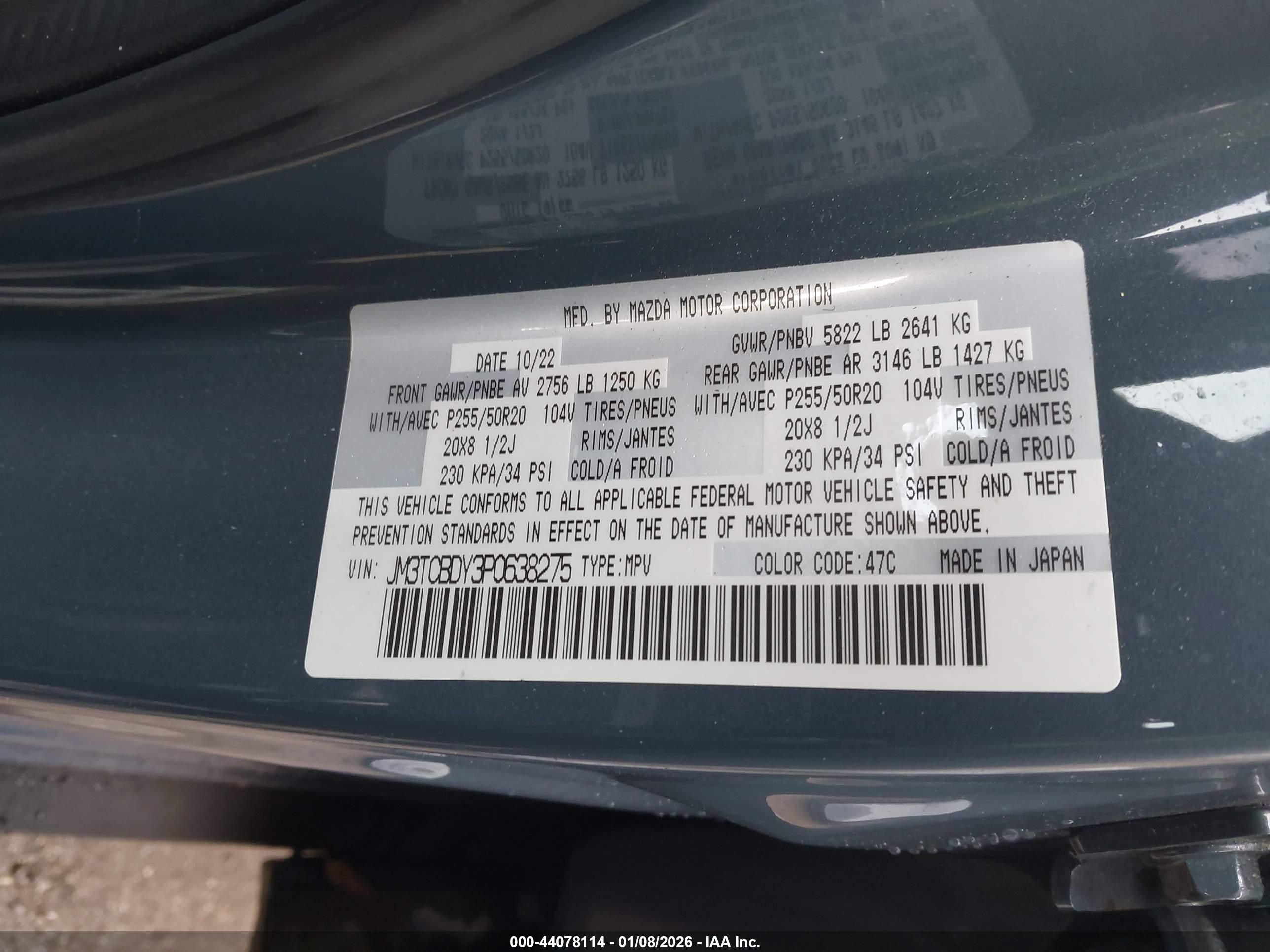 MAZDA CX-9 image 9