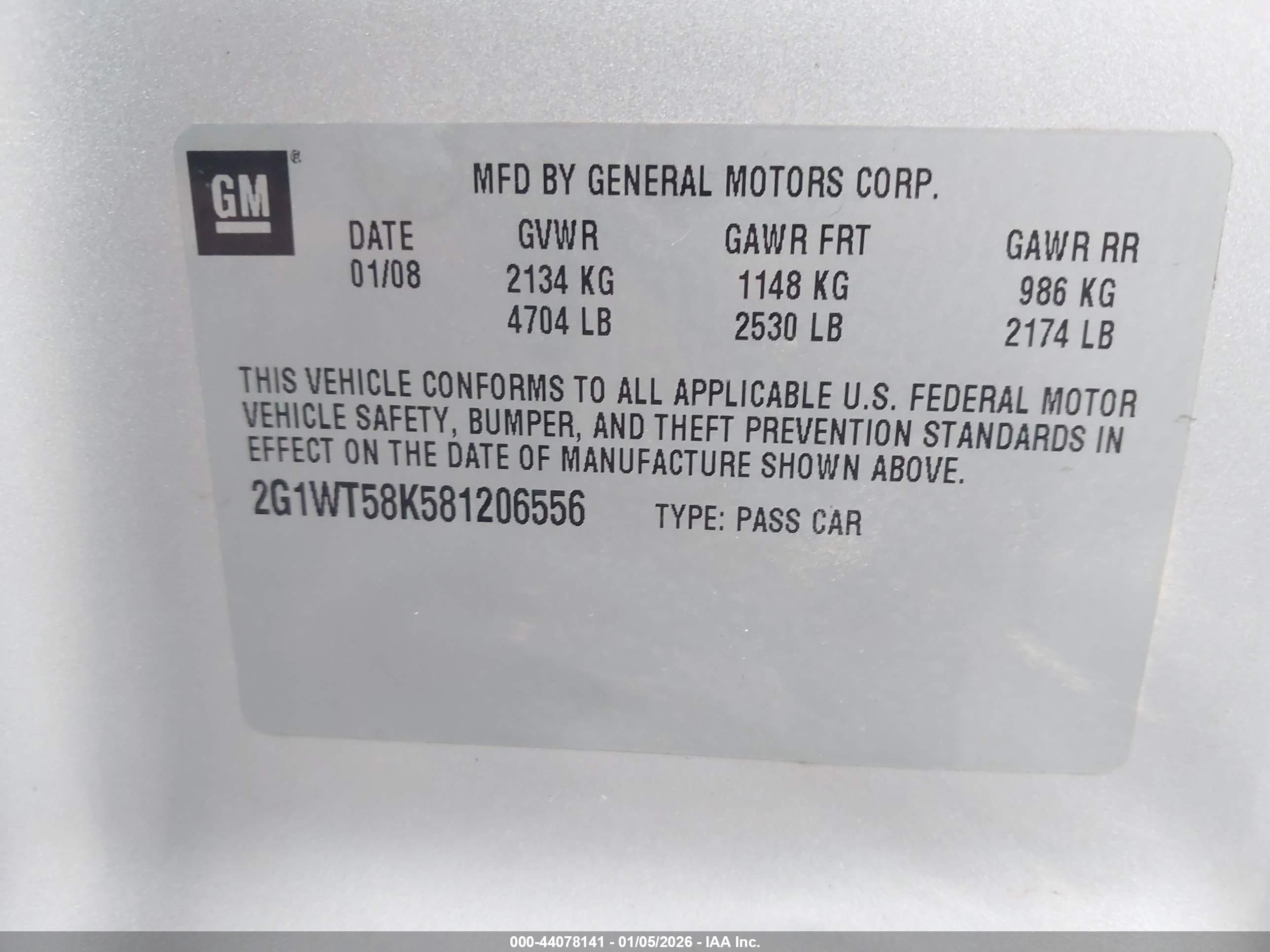 CHEVROLET IMPALA image 9