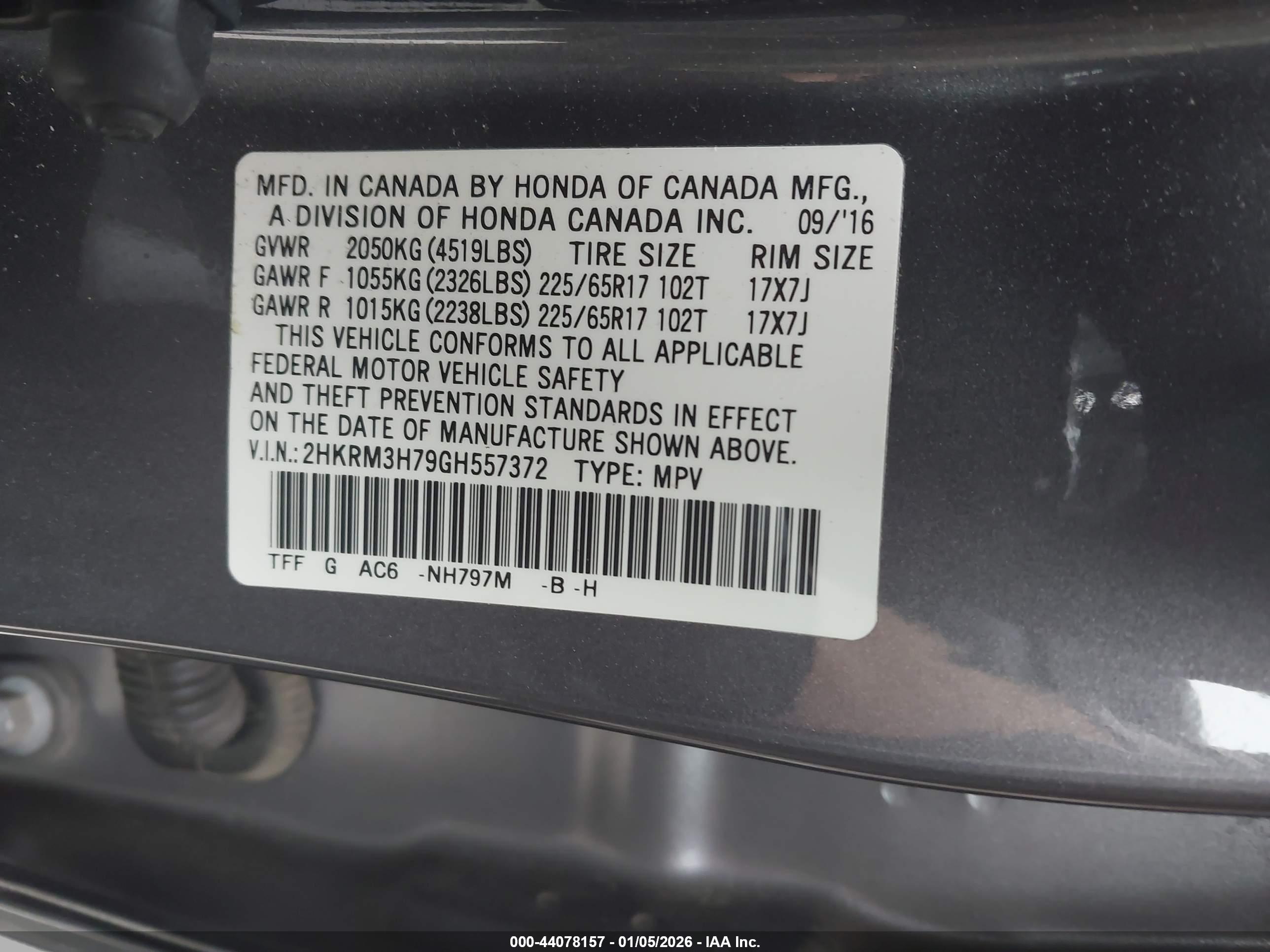 HONDA CR-V image 9