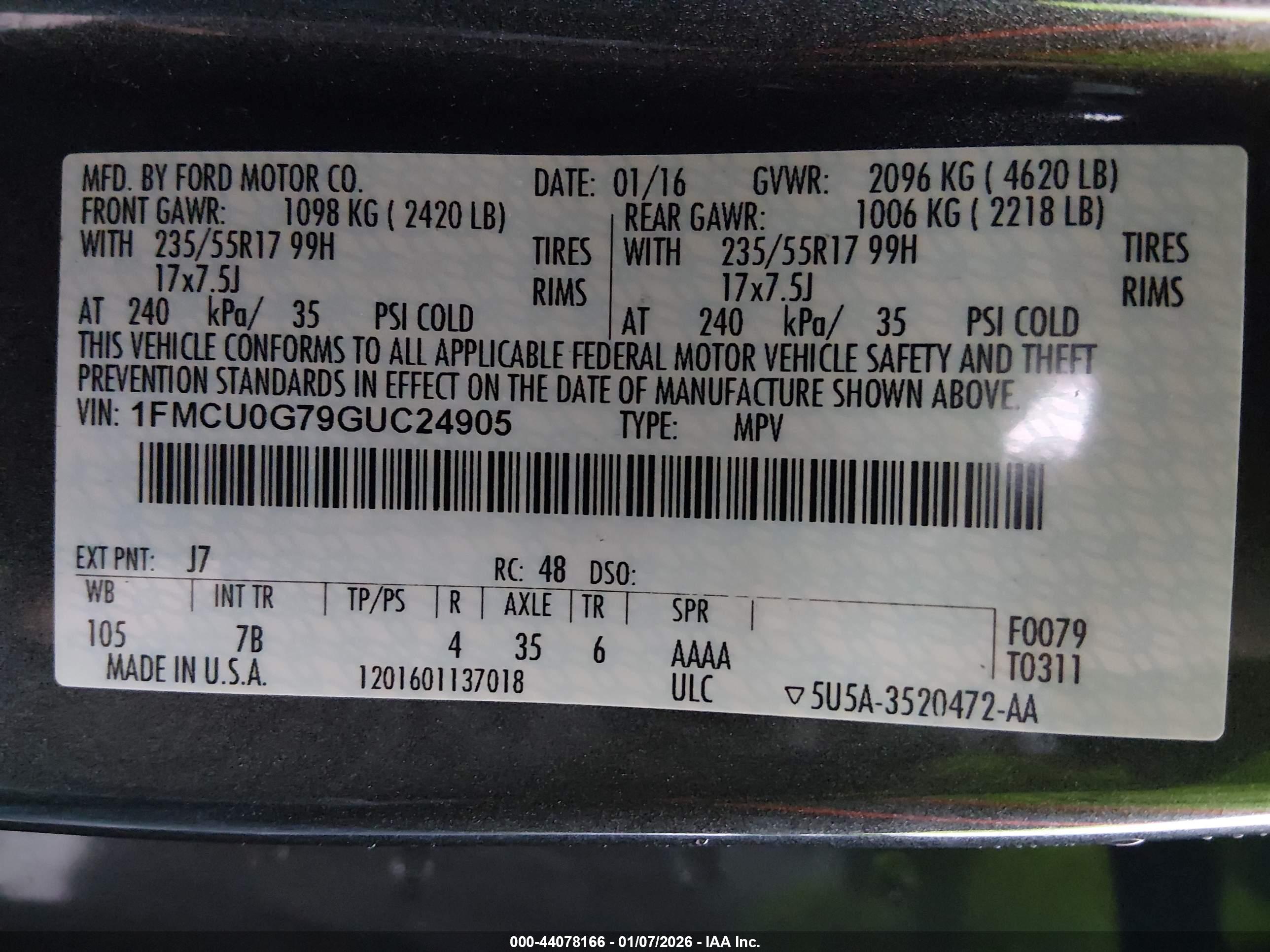 FORD ESCAPE image 9