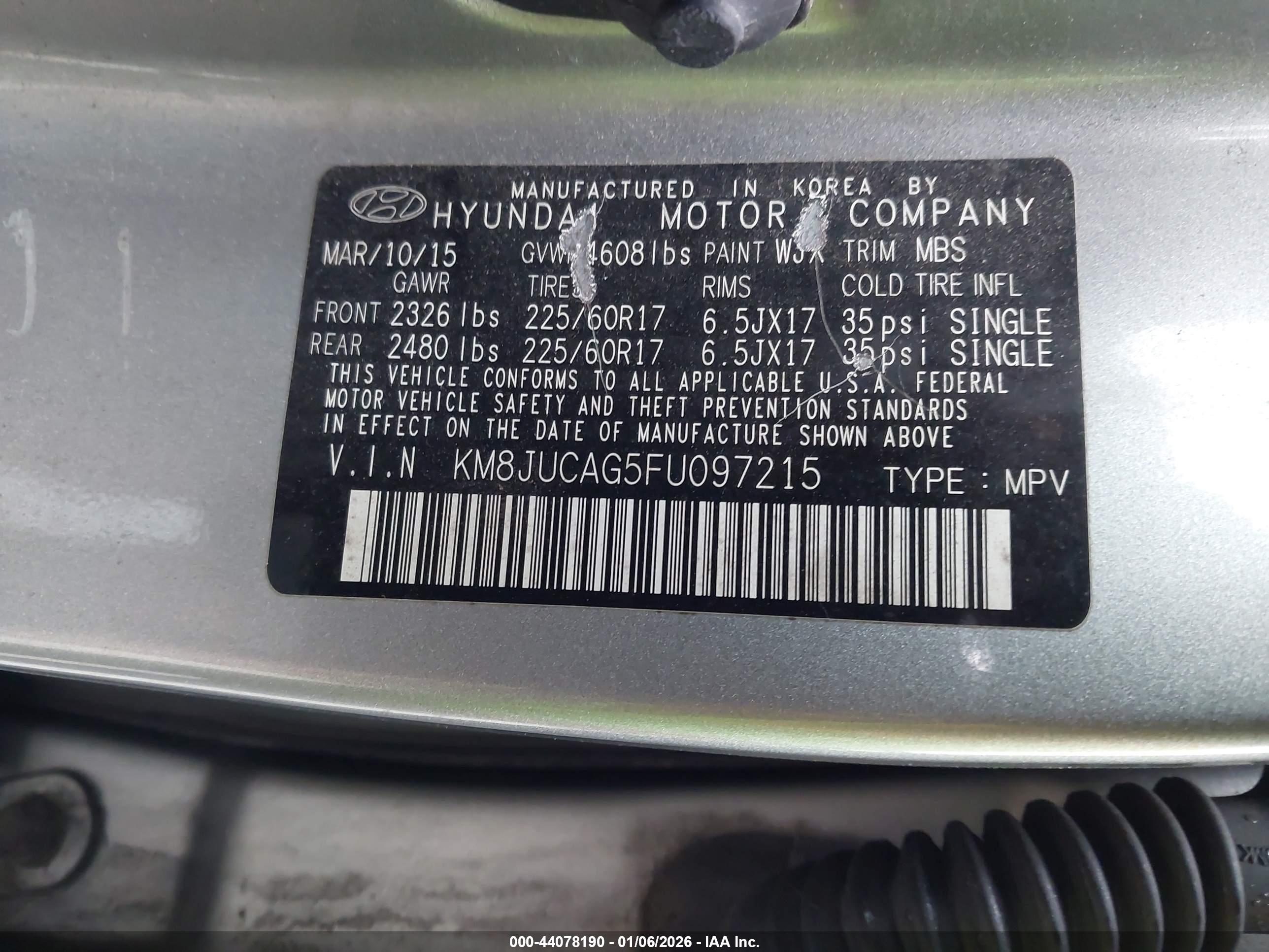 HYUNDAI TUCSON image 9