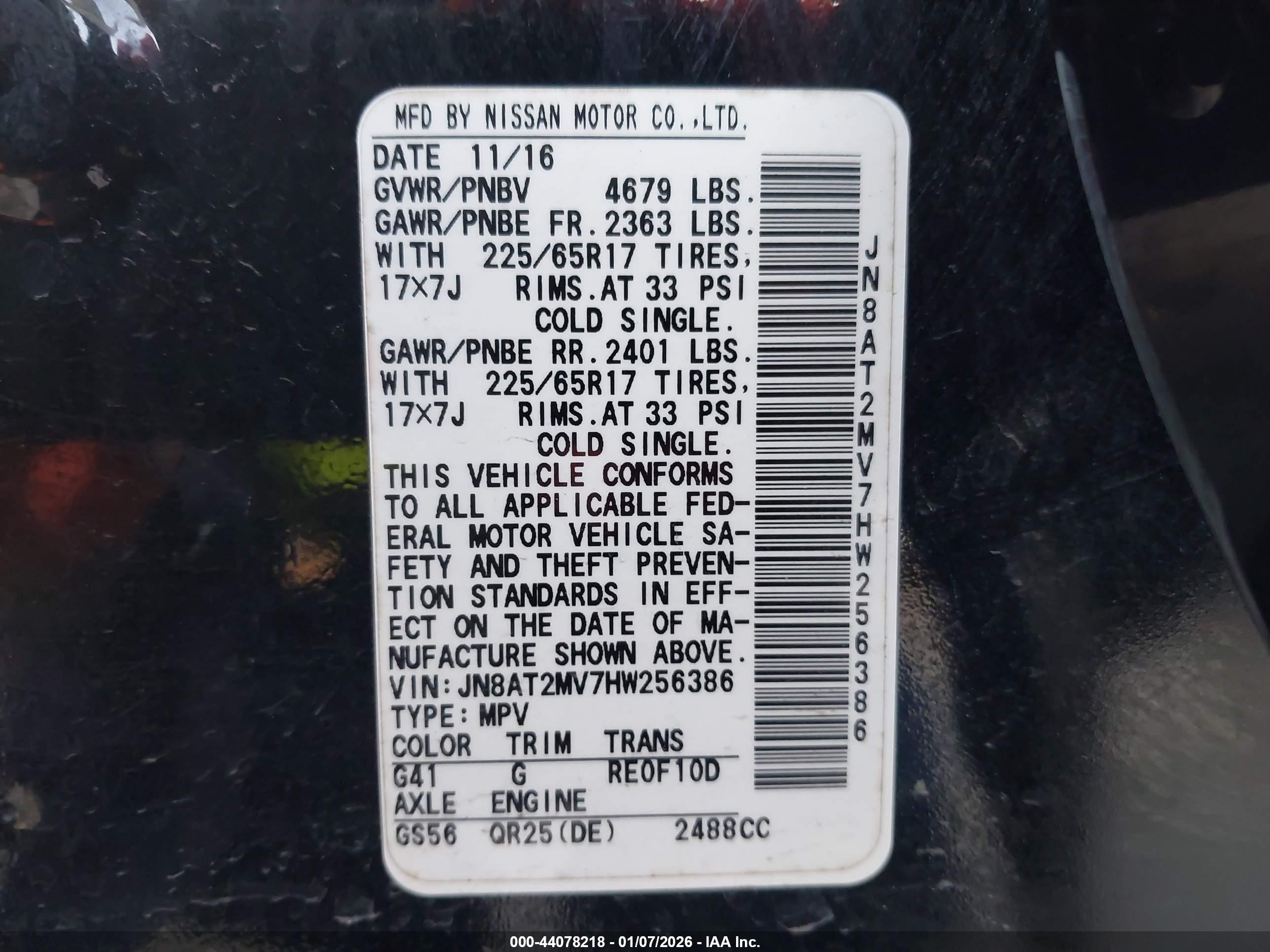 NISSAN ROGUE image 9