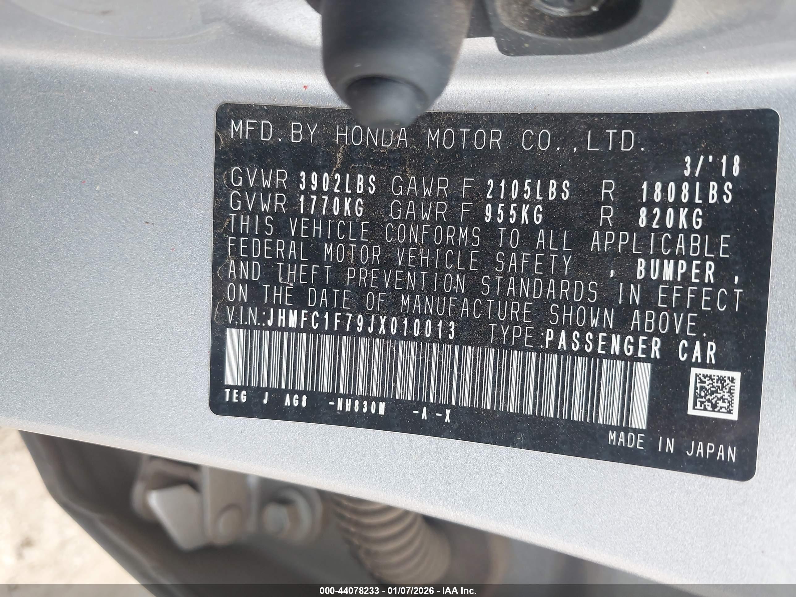 HONDA CIVIC image 9