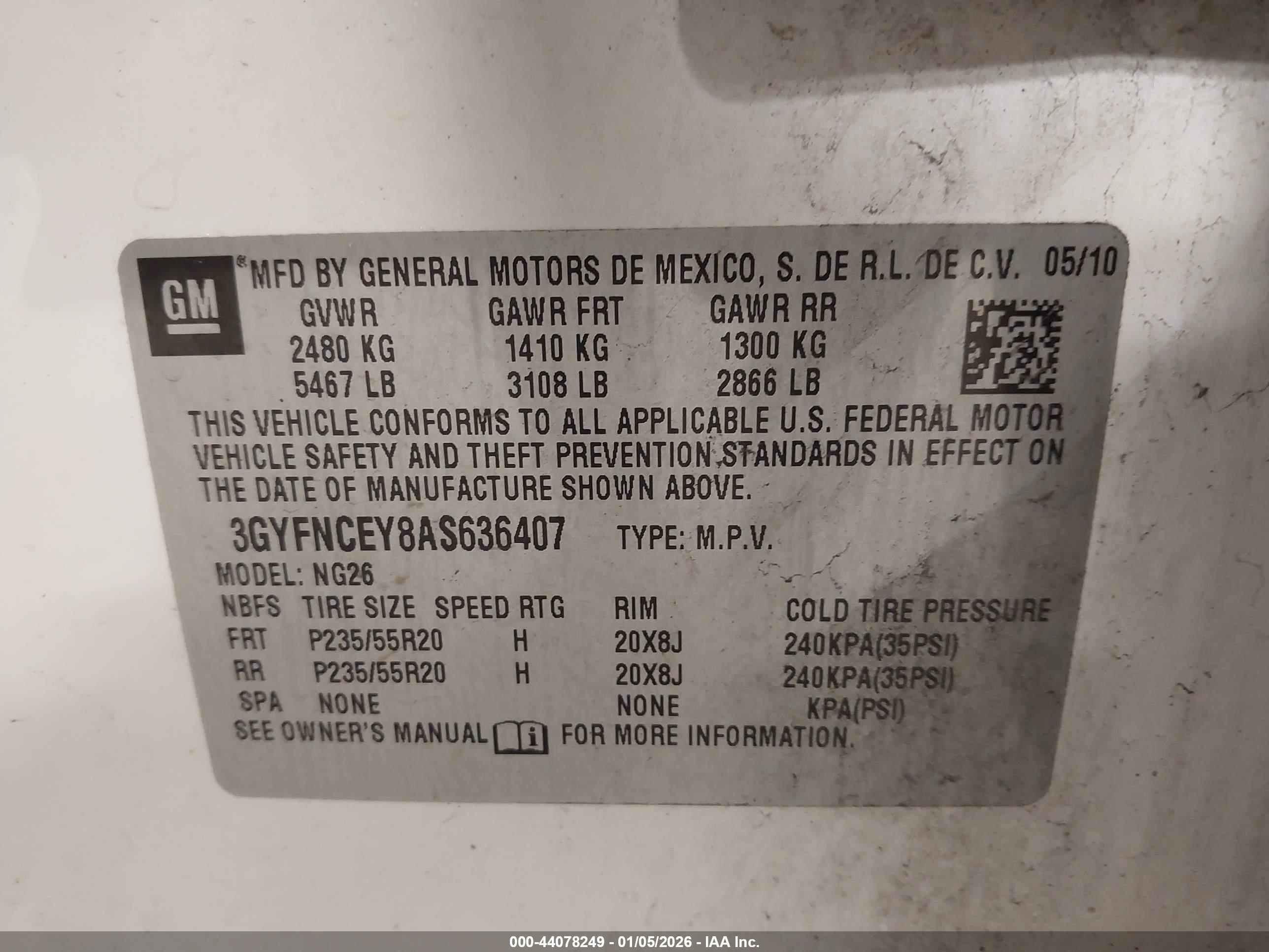 CADILLAC SRX image 9