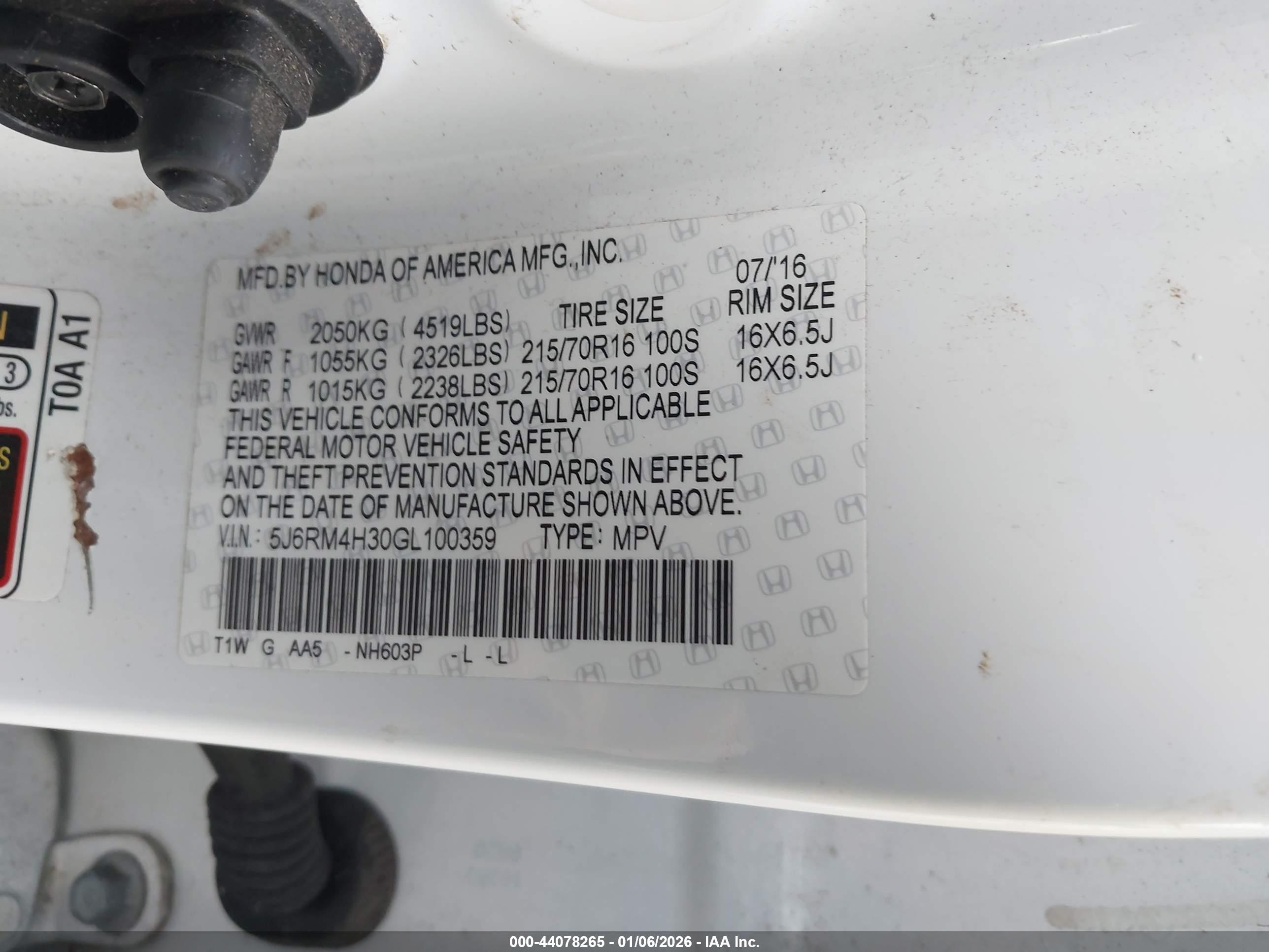 HONDA CR-V image 9