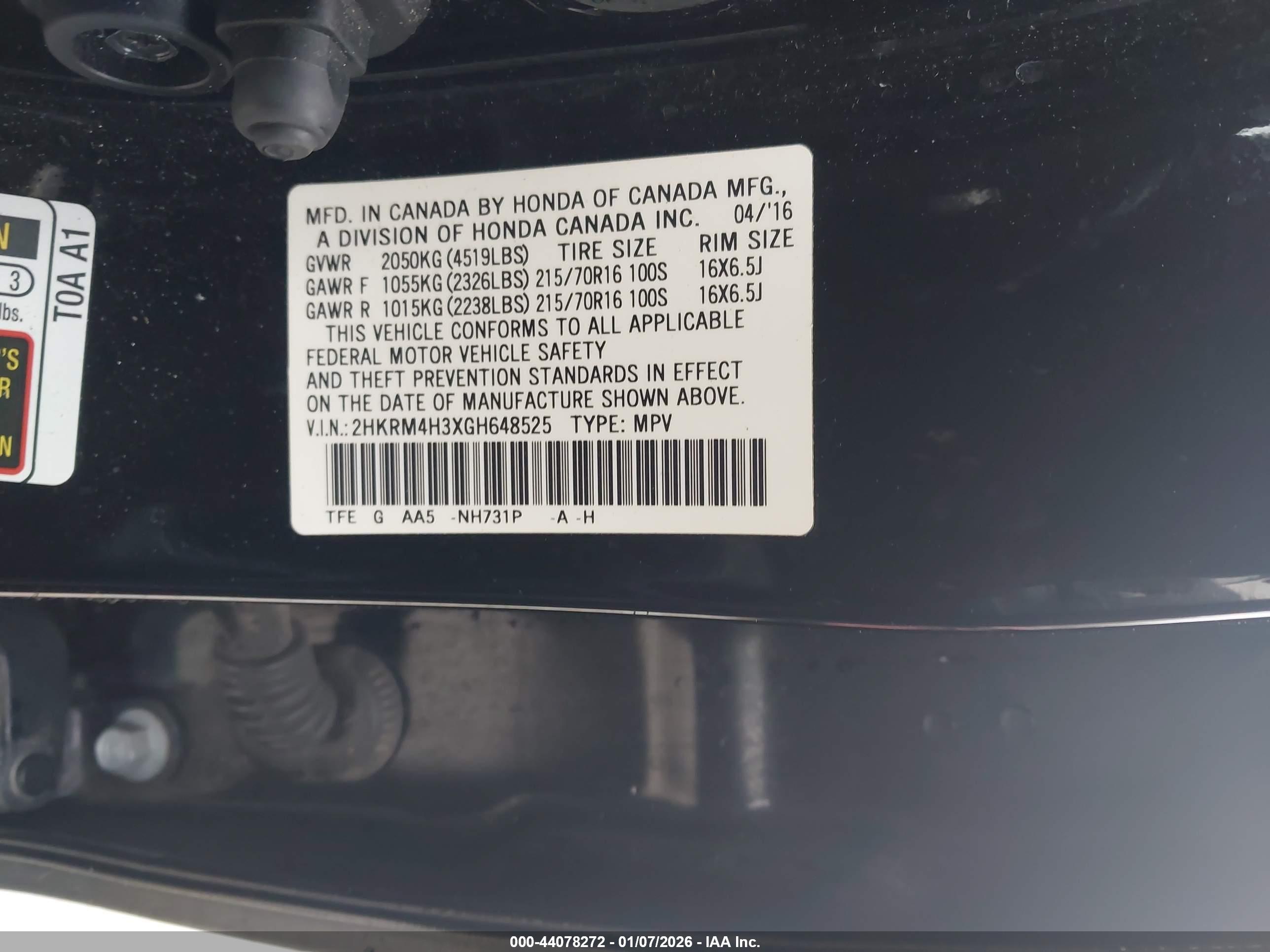HONDA CR-V image 9
