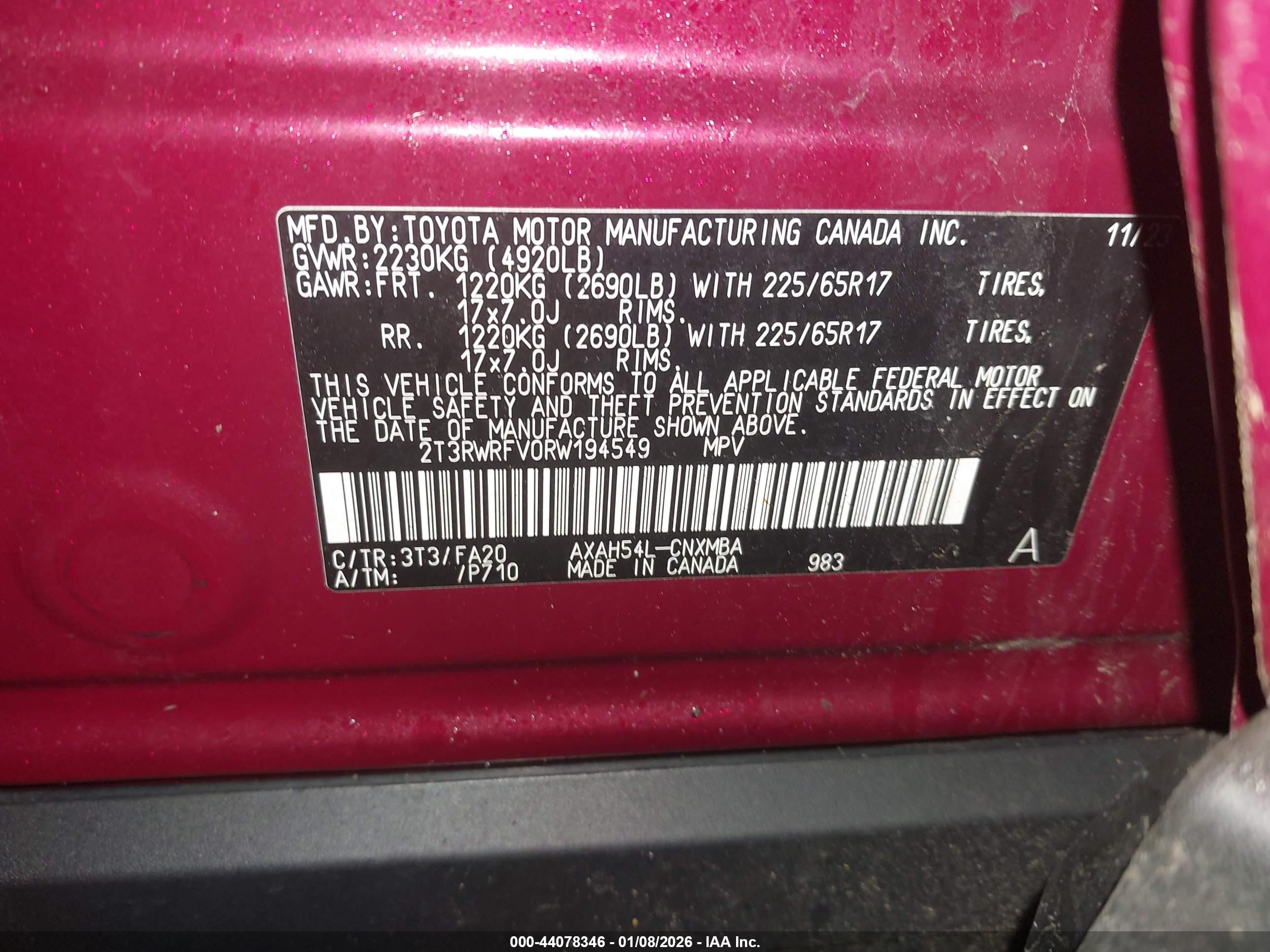 TOYOTA RAV4 image 9