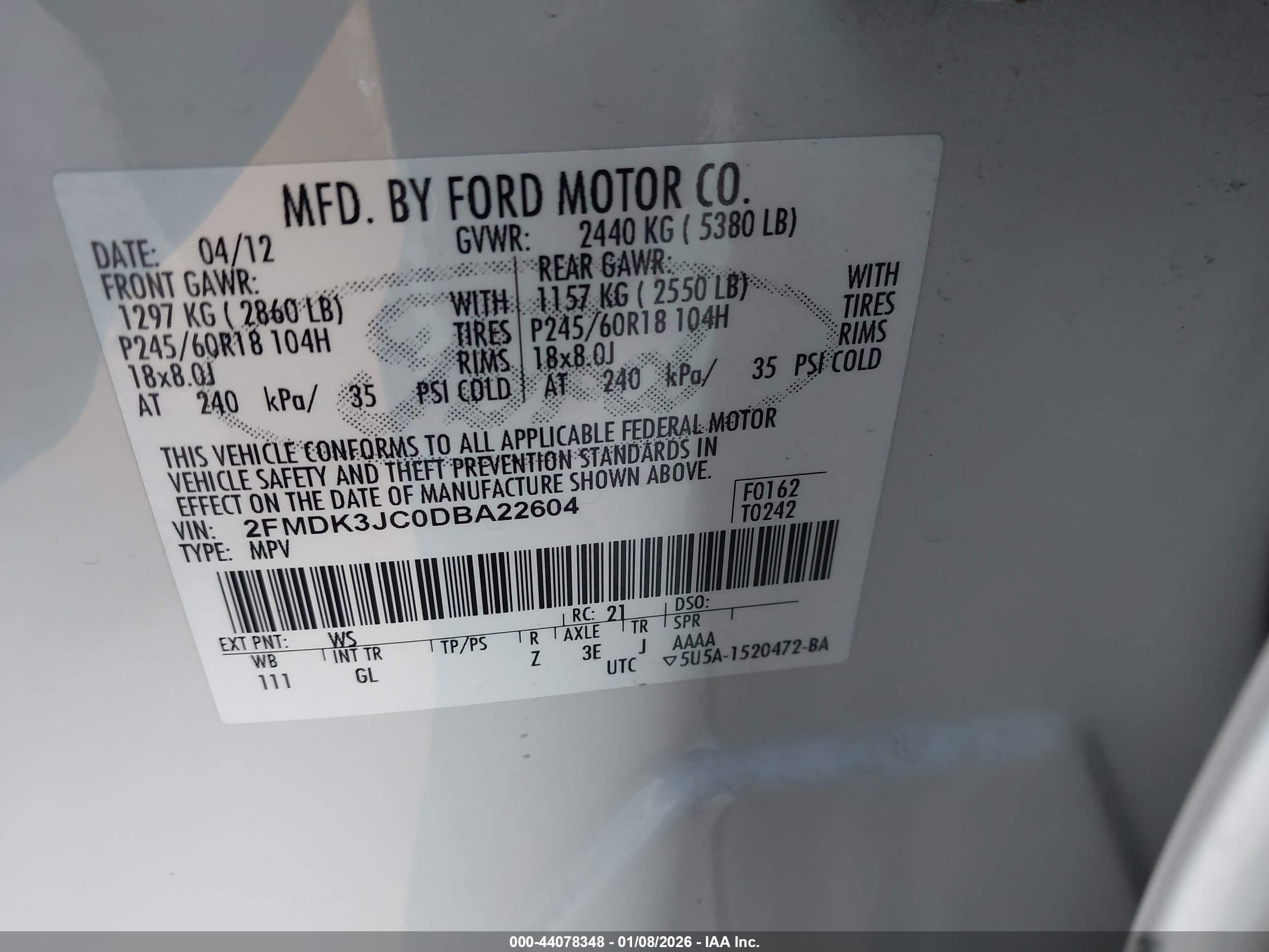 FORD EDGE image 9