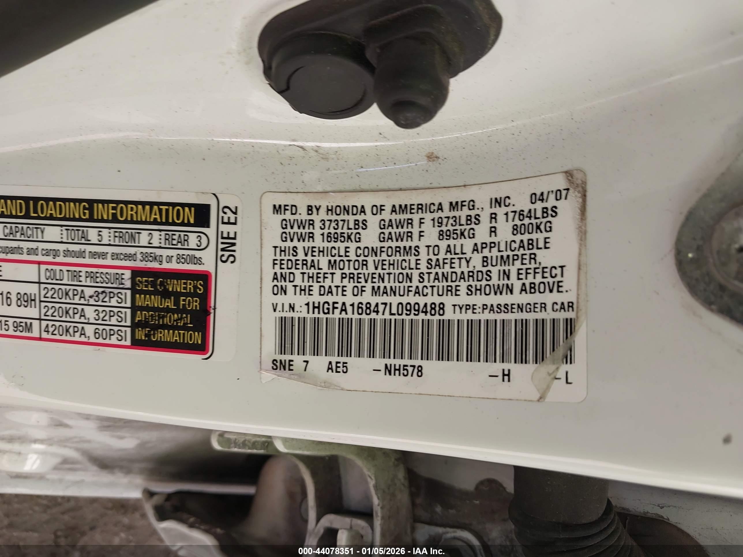 HONDA CIVIC image 9